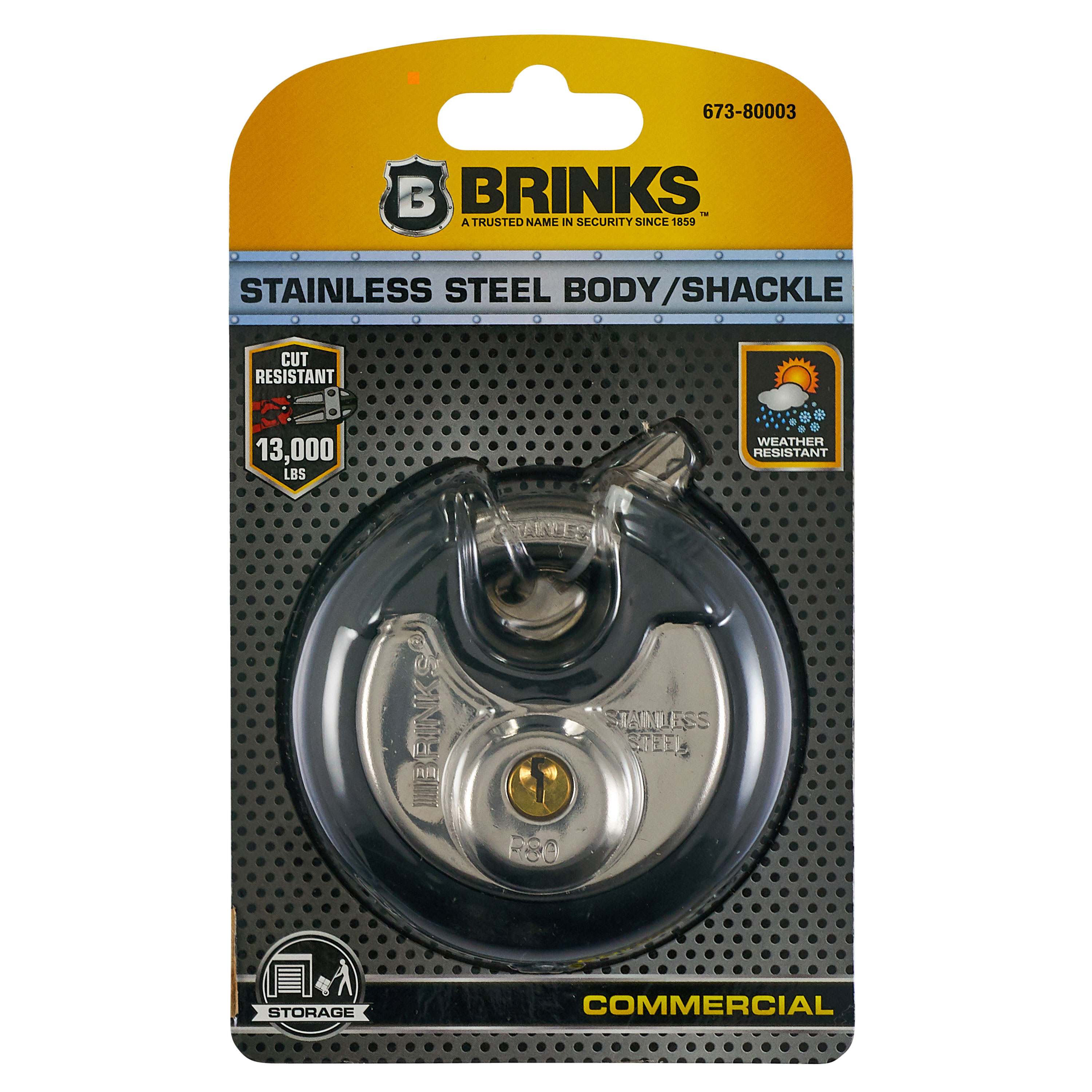 Brinks 673-80003 Padlocks-Locks-Cables - View #2