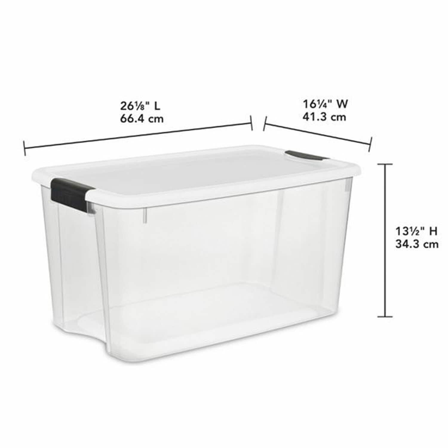 Sterilite 49443 Plastic-Storage-Totes - View #2