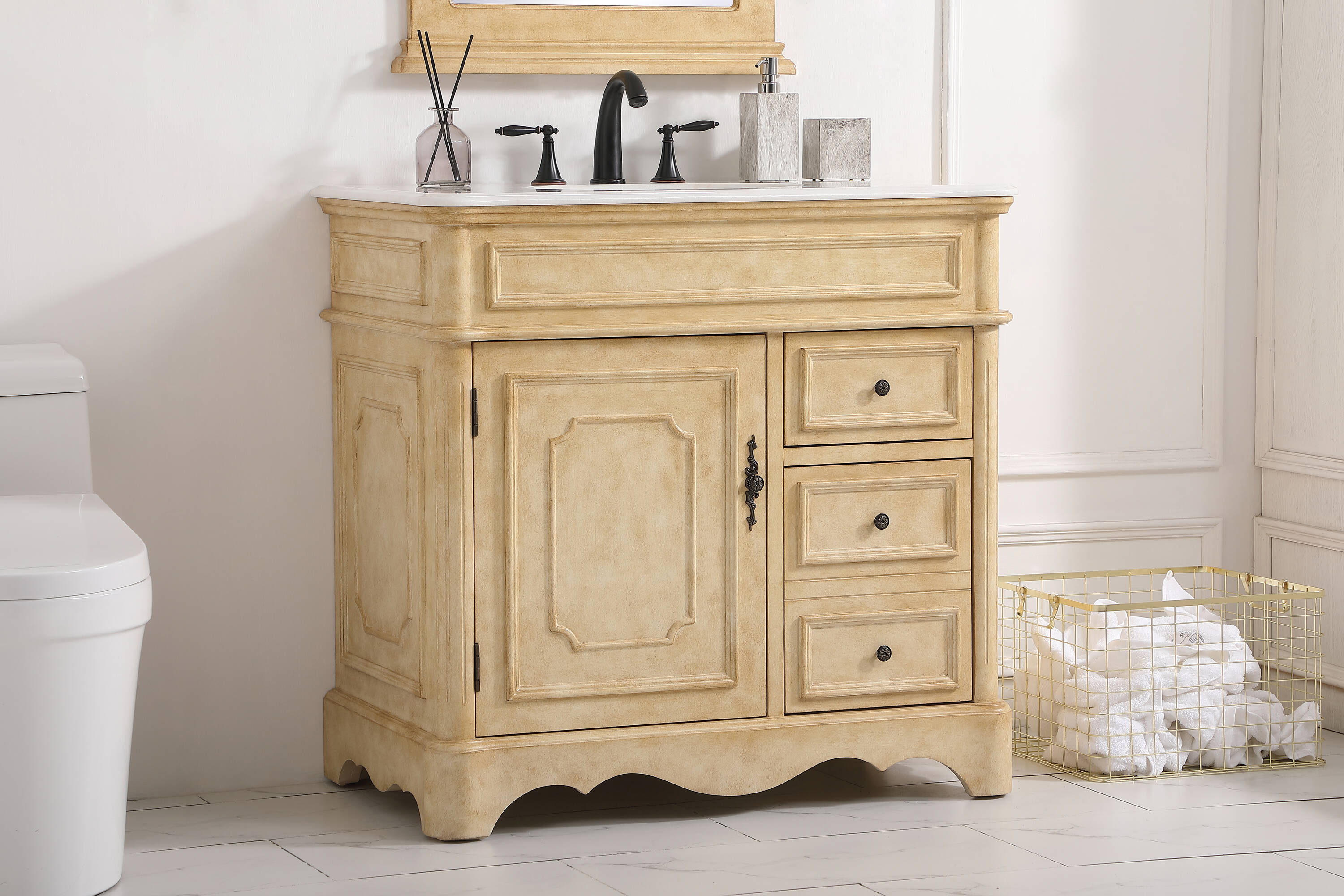 Elegant Decor HF91308AB Bath-Vanity-Combo - View #3