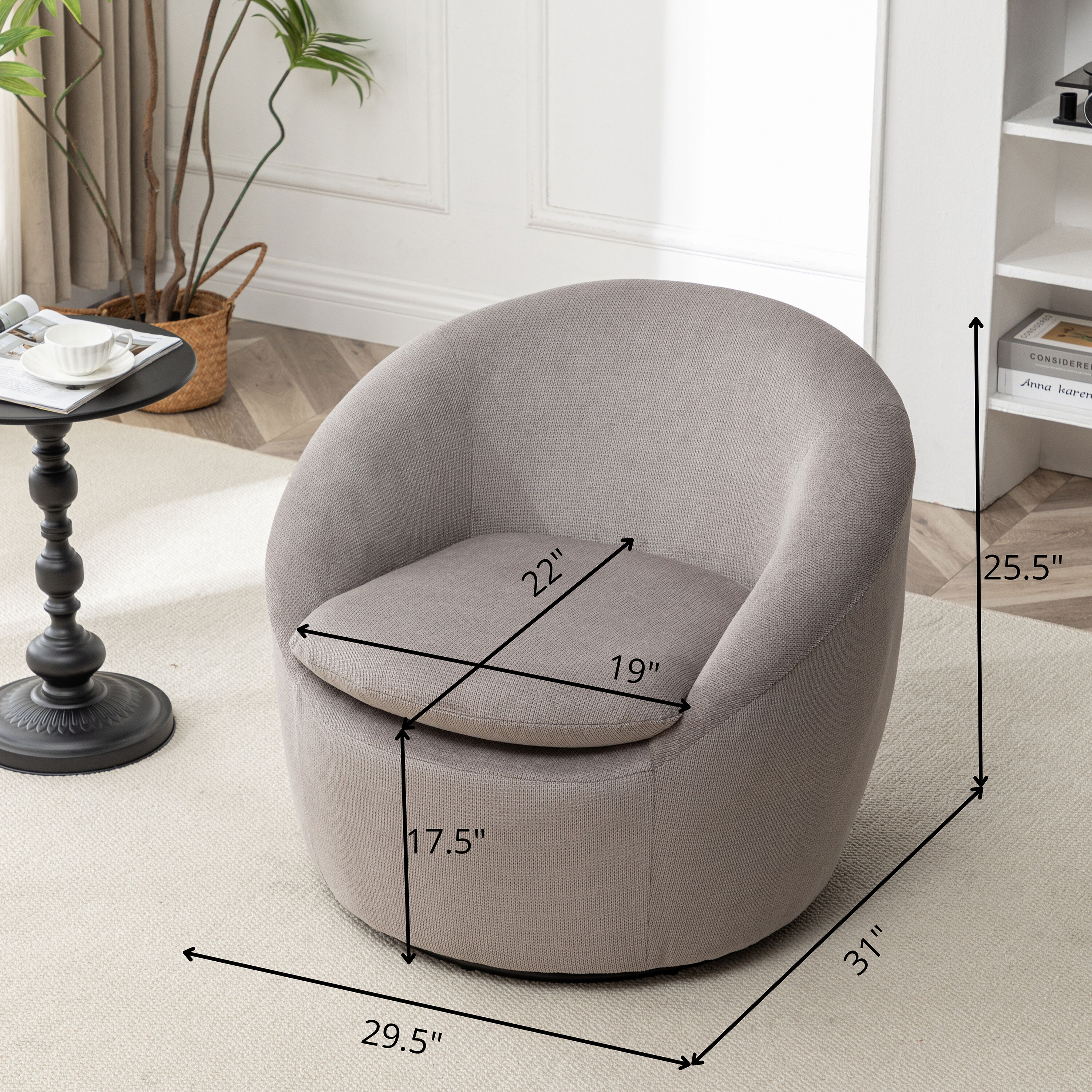 Roundhill Furniture AC506GY chairs - View #13