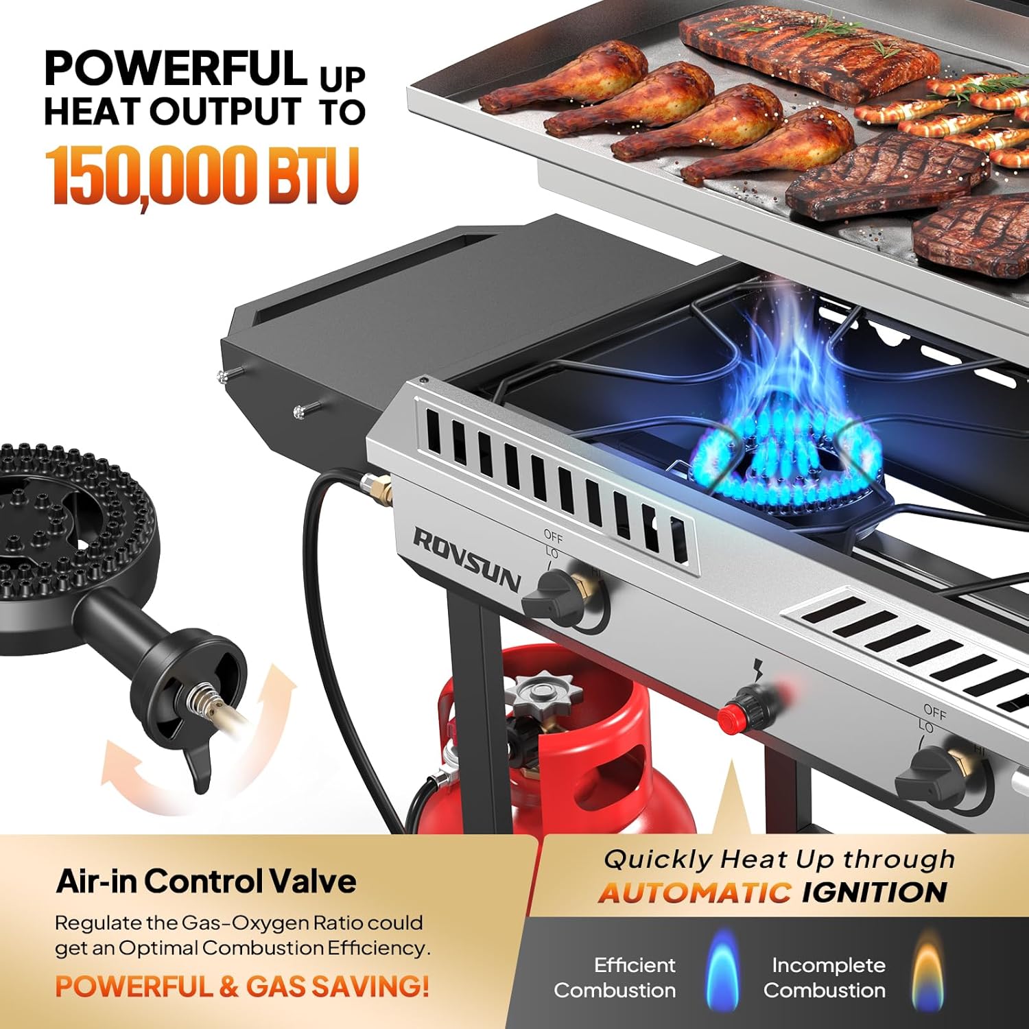Winado LO1G57000852 Gas-Grill - View #6
