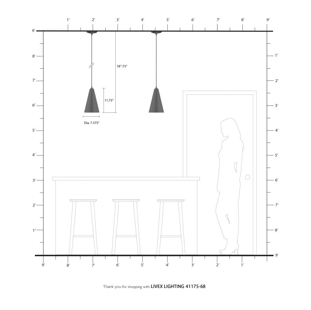Livex Lighting 41175-68 Pendant-Lights - View #14