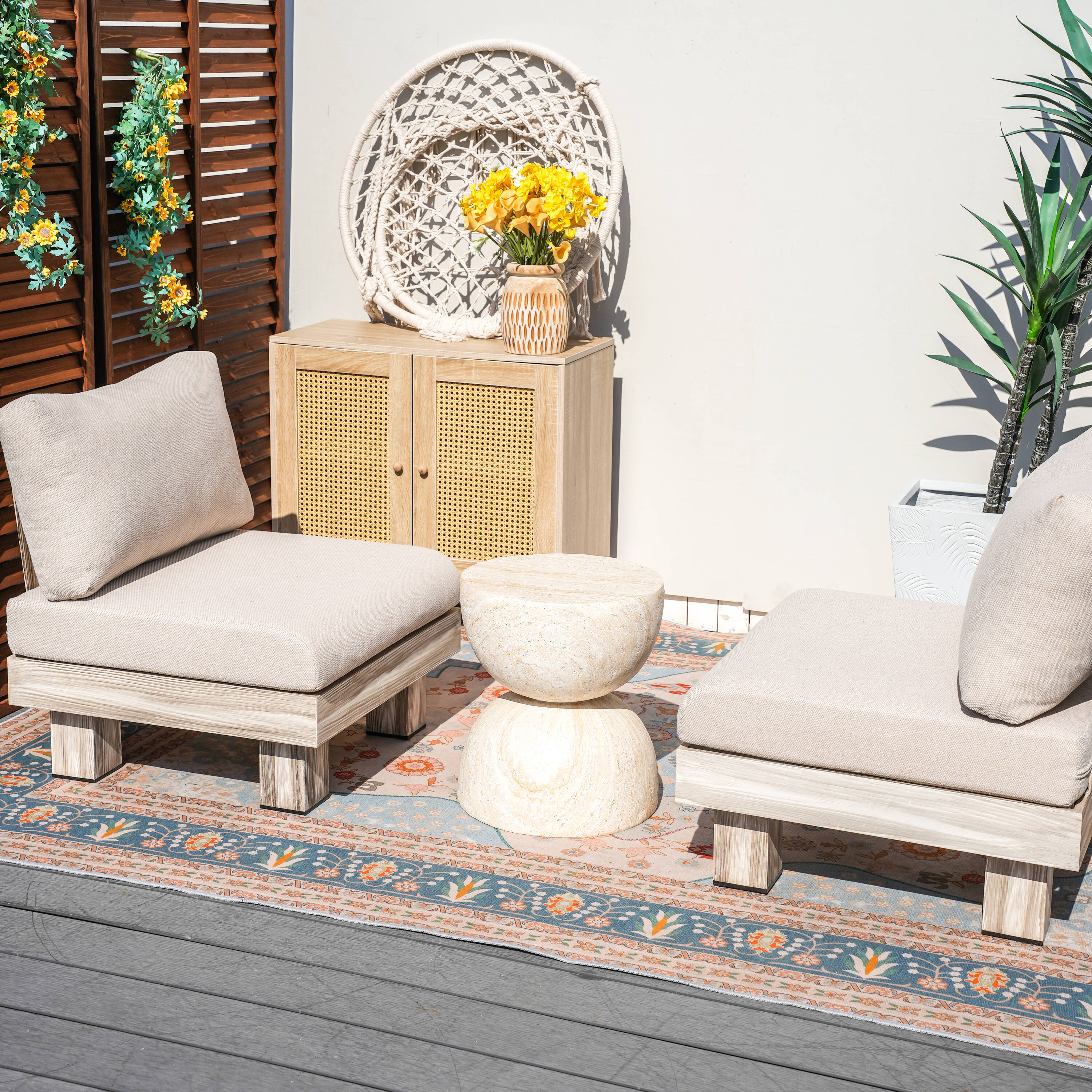 Direct Wicker DWS-22510&24928ST Patio-Conversation-Sets - View #3