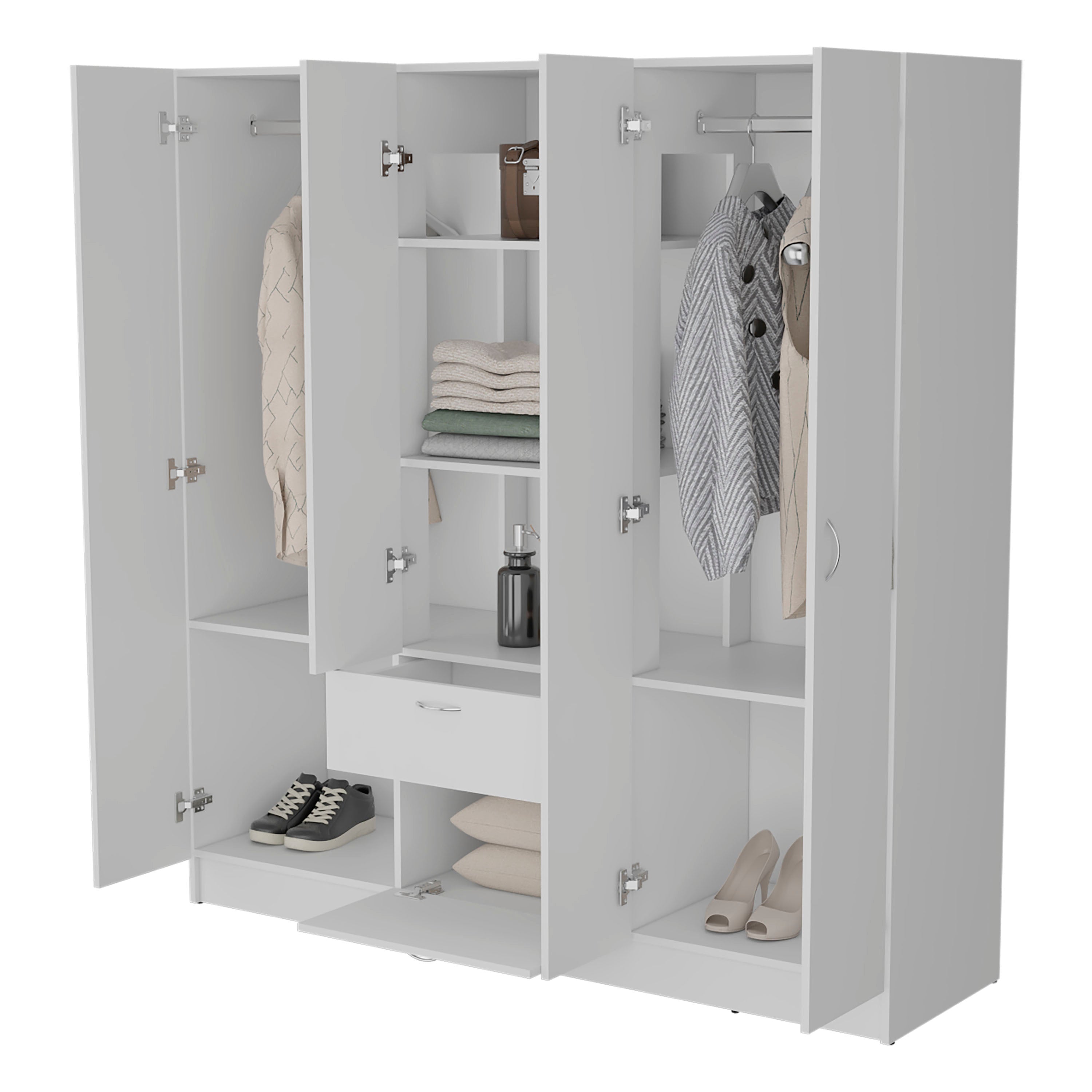 Tinyhomie LW-X-KARL421 Wood-Closet-Shelves - View #7