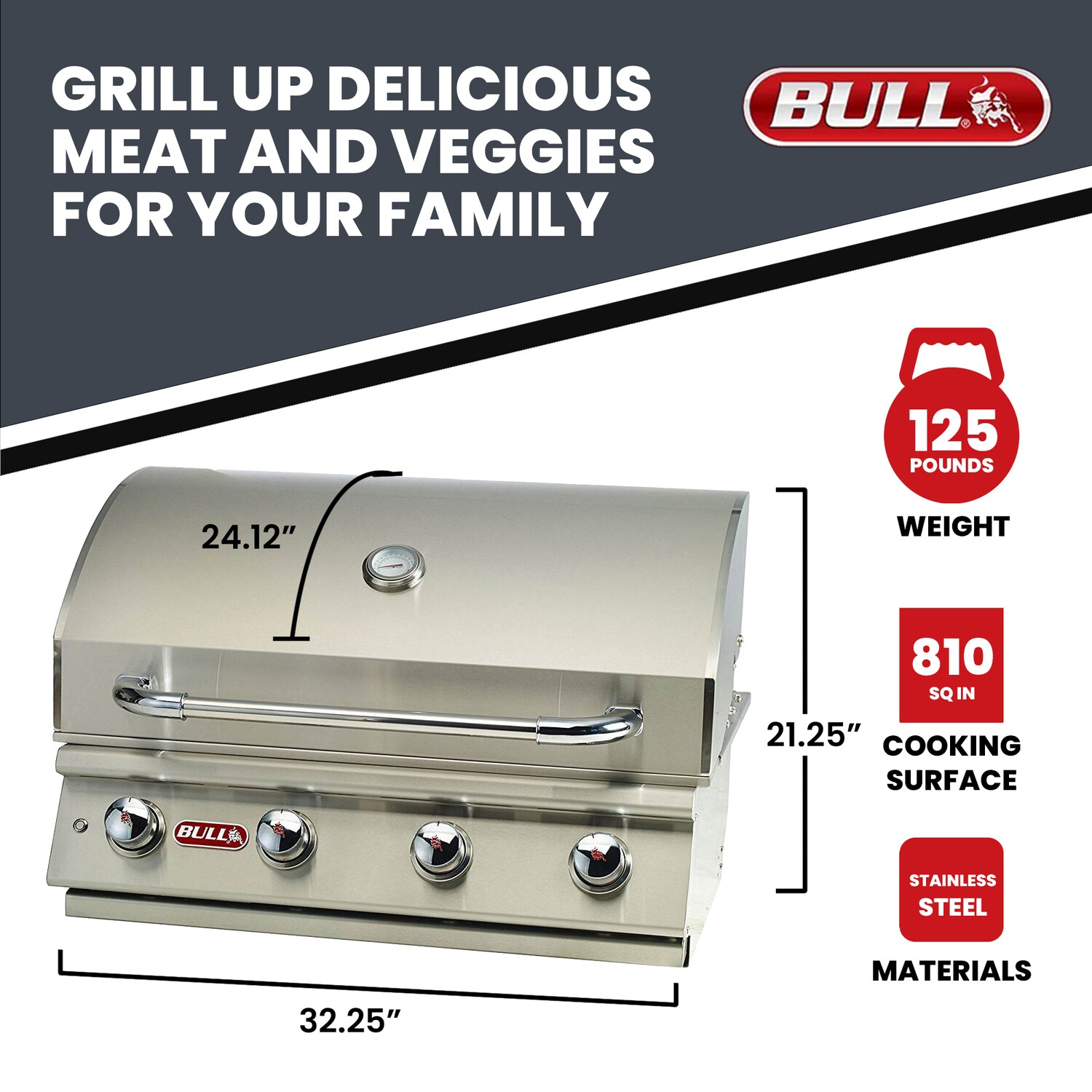 Bull Outdoor Products 82023 Gas-Grill - View #5