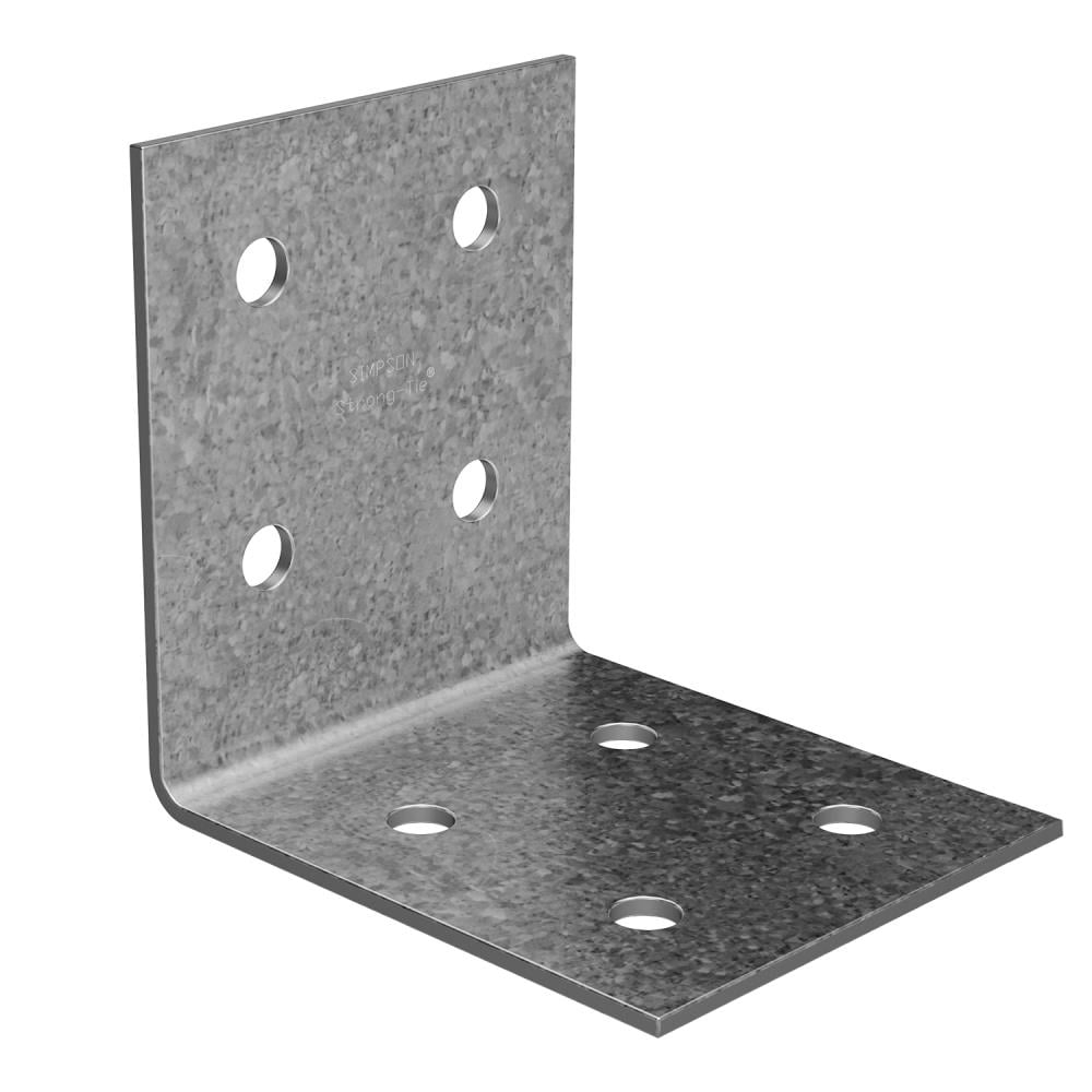 Simpson Strong-Tie HL55 5.75-in x 5-in x 5.75-in 7-Gauge G90 Galvanized Steel Angle