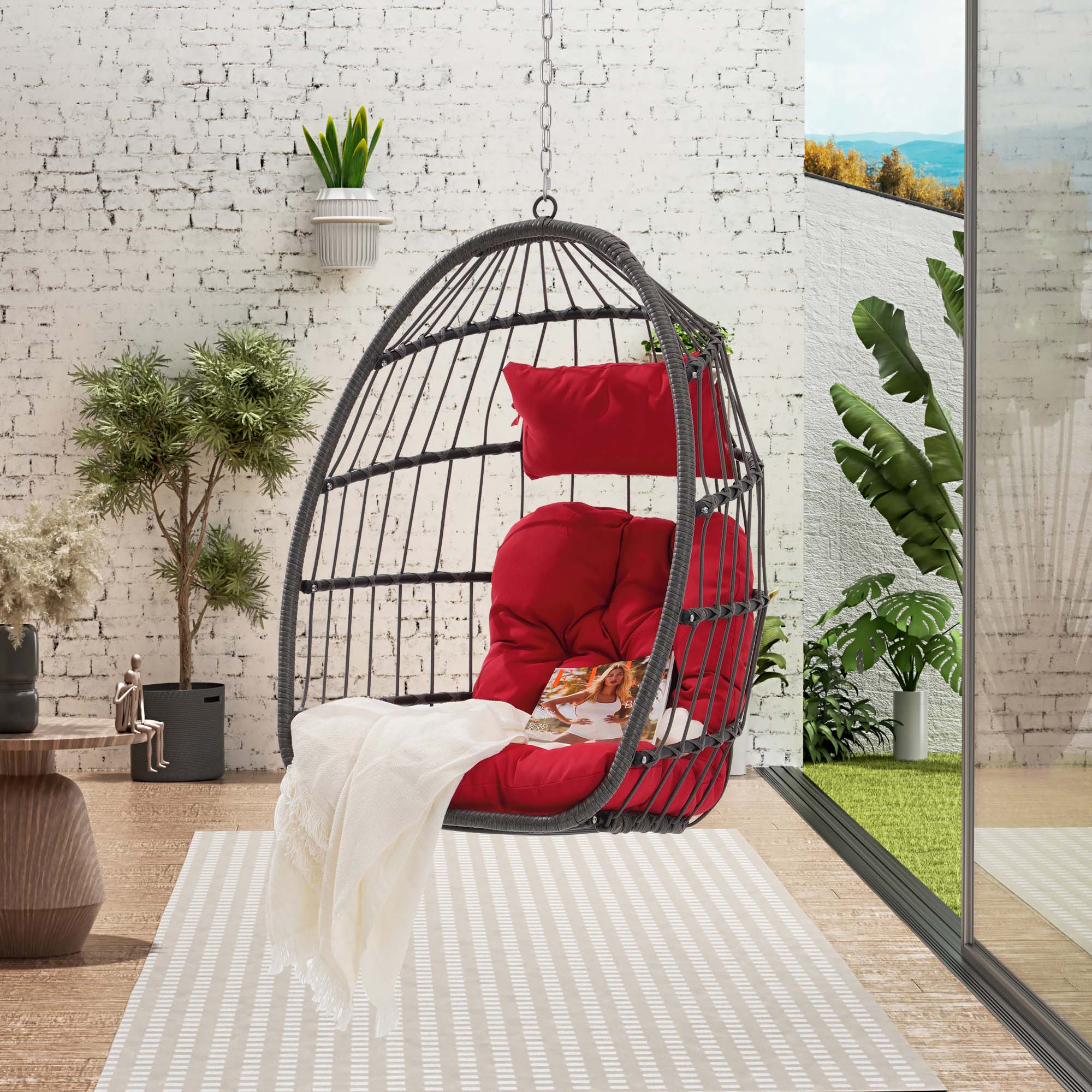 Clihome WF8007-1BK-CL Swing-Gliders - View #4
