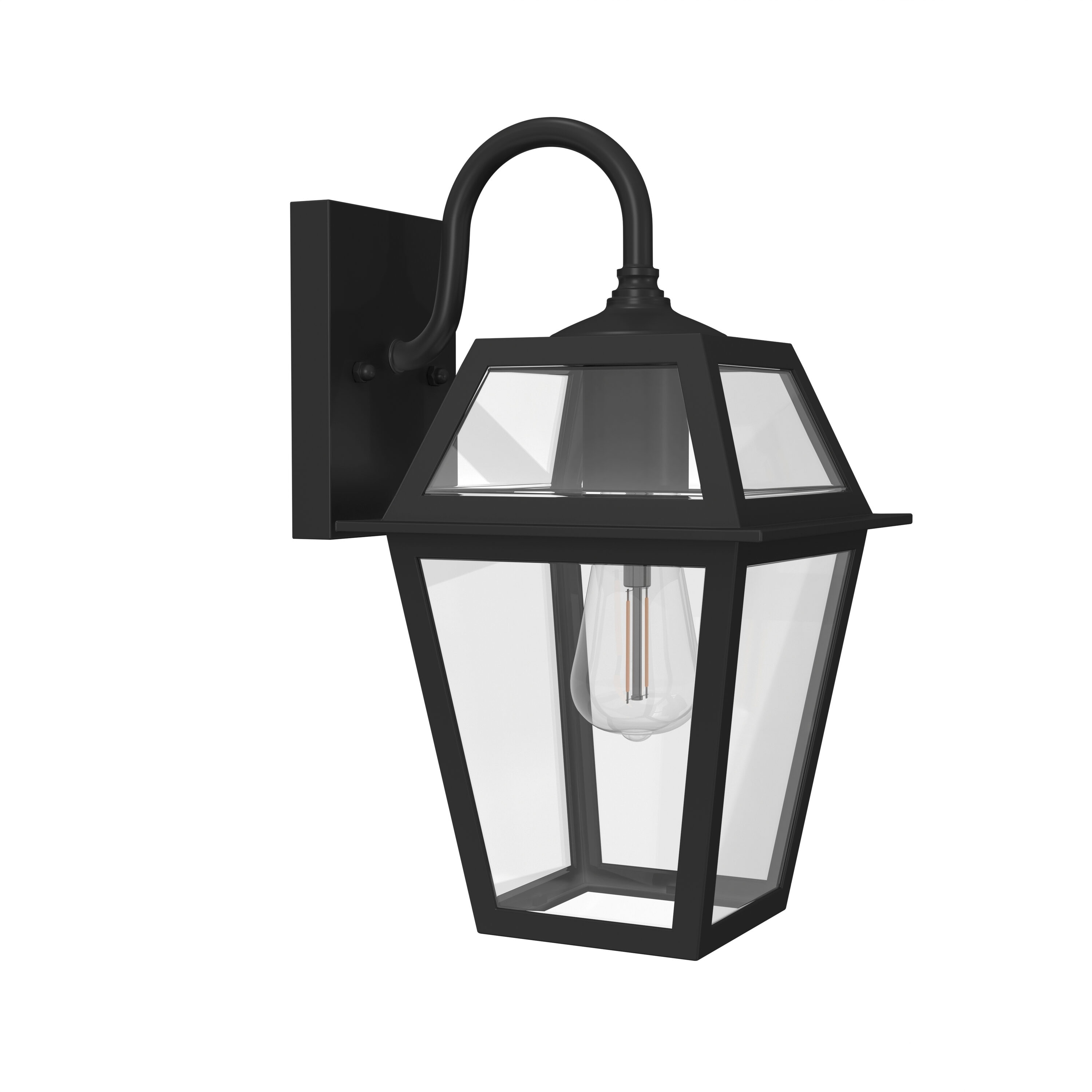 allen + roth WLM143BK Outdoor-Wall-Lighting - View #2