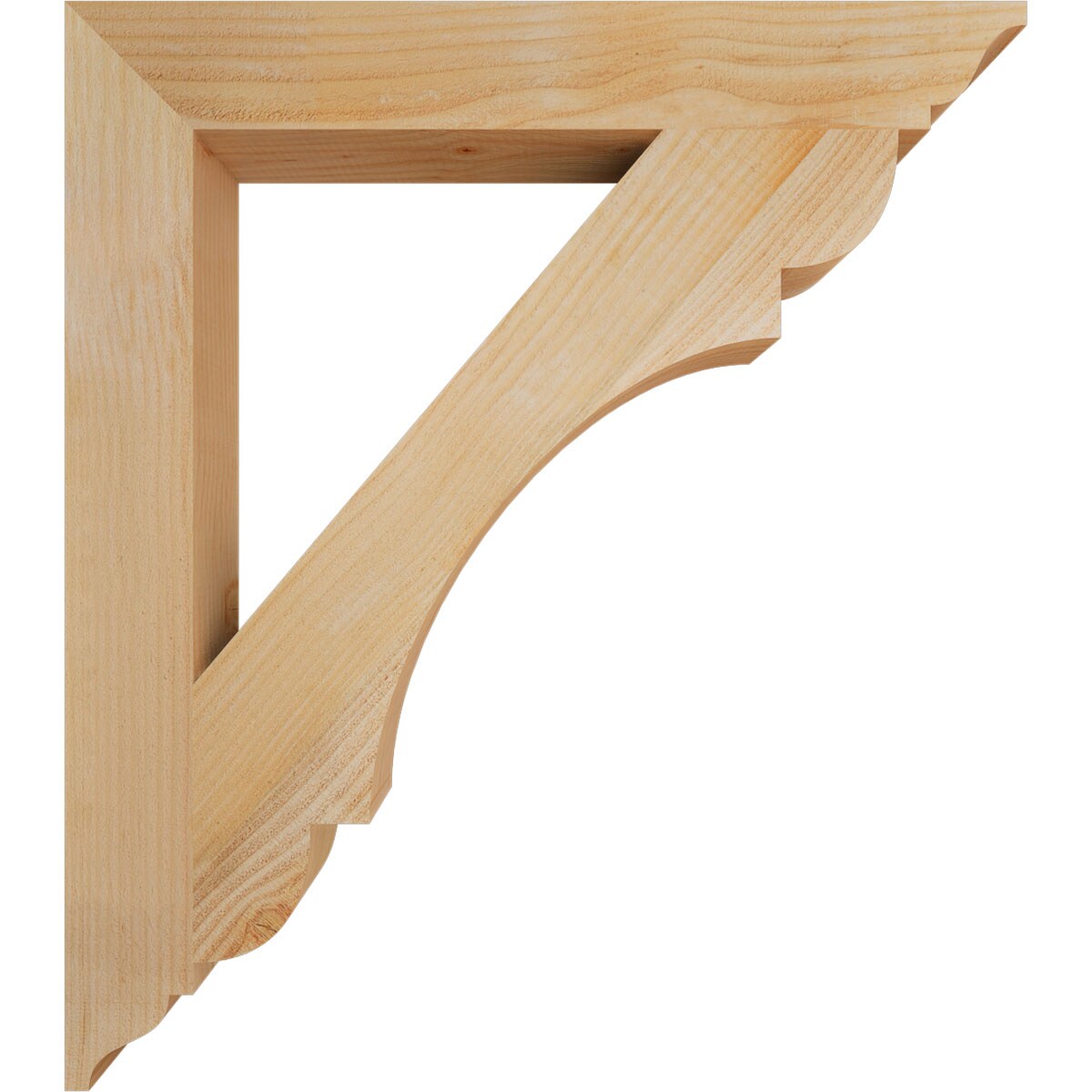 Ekena Millwork BKT04X30X34OLY01RDF Exterior-Brackets-Braces - View #3