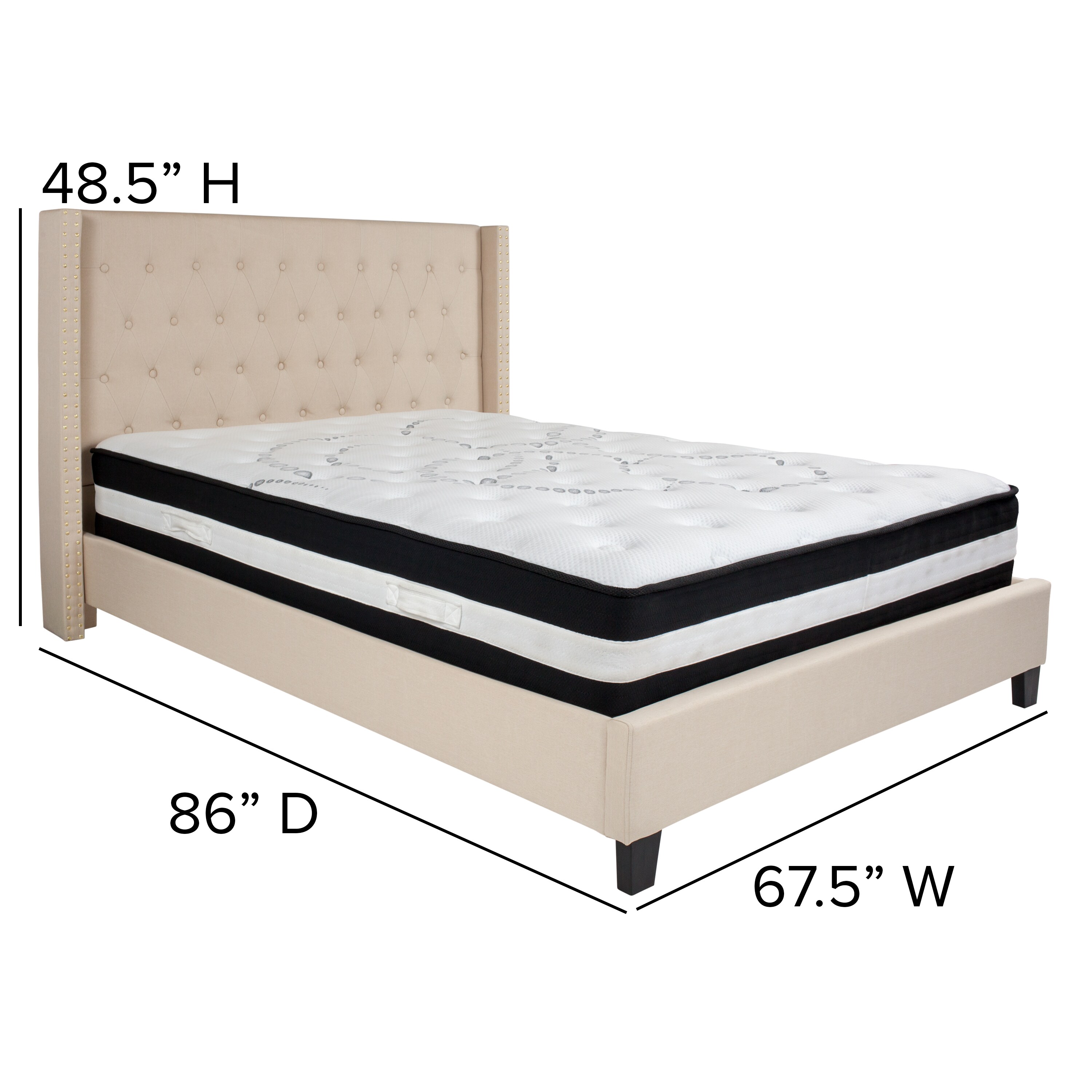 Flash Furniture 889142254690 beds - View #3