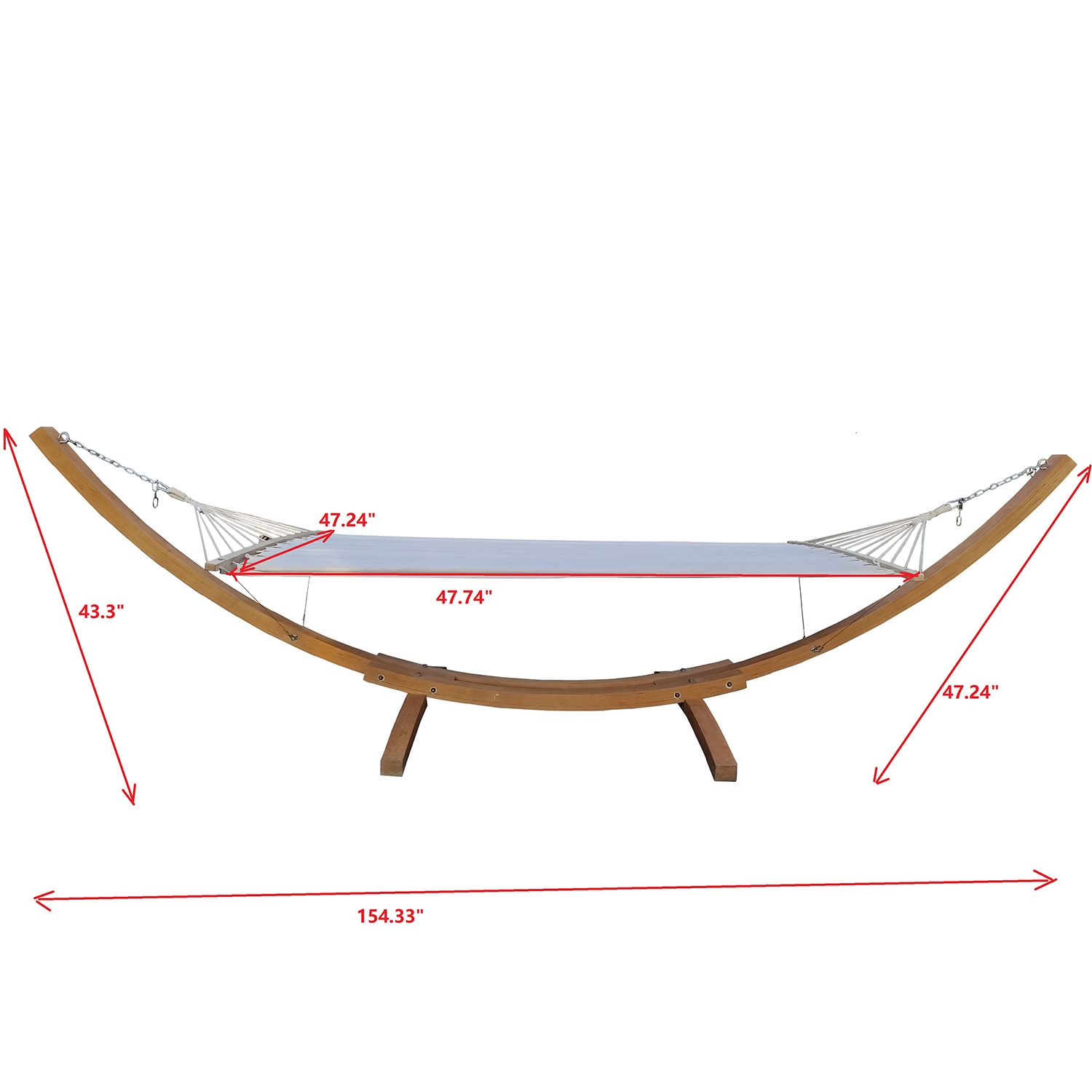 SINOFURN SYB140009WT hammocks - View #4