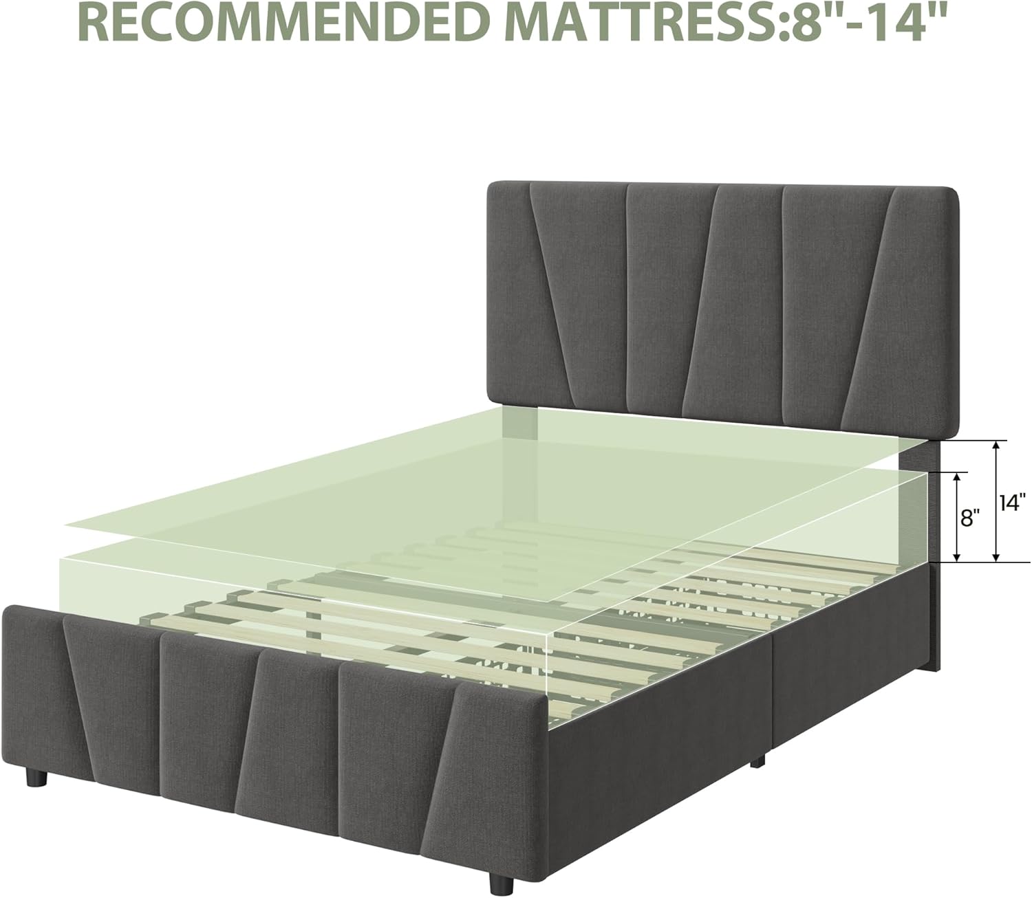 Qeetex LHF-BED-PHO-103KYJ7C beds - View #6