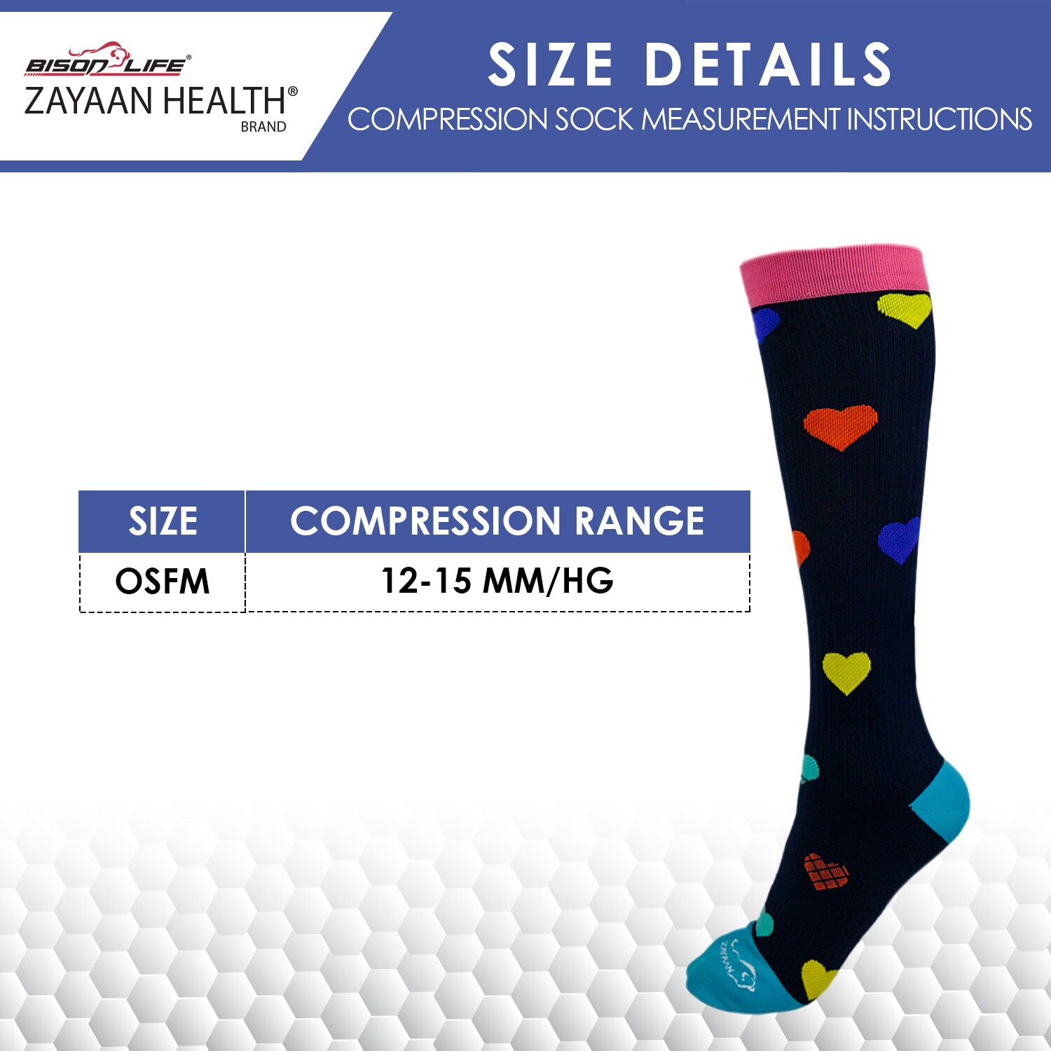 BISON LIFE BLZH-CSSP-V-4MS-6 socks - View #2