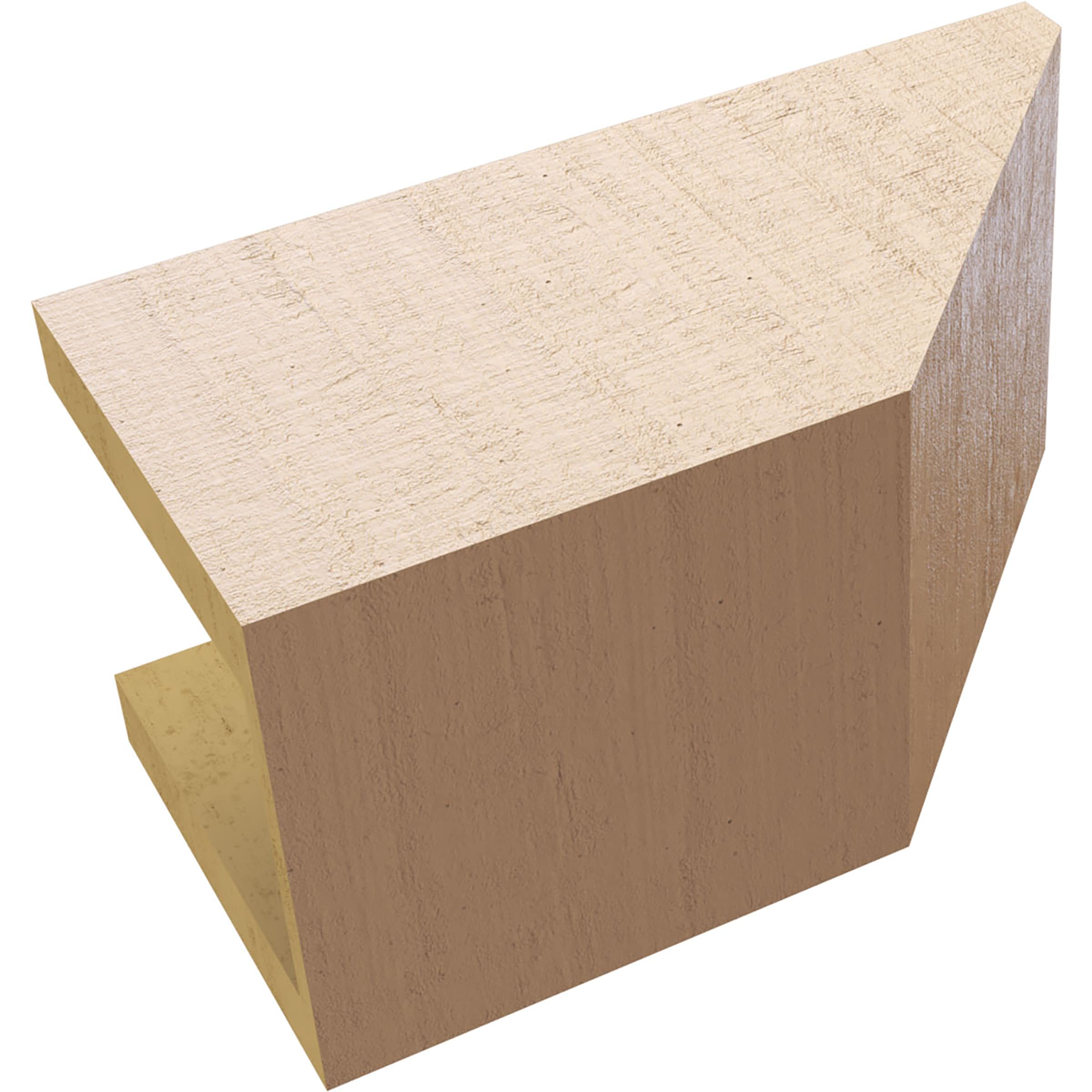 Ekena Millwork RFTU06X06X12CONRCPR Exterior-Brackets-Braces - View #6