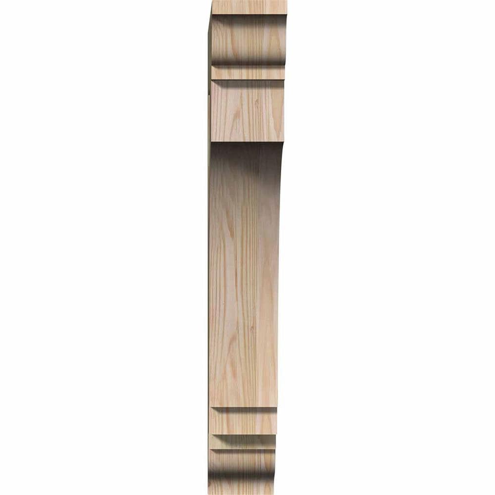 Ekena Millwork BKT04X20X28IMP01RDF Exterior-Brackets-Braces - View #2
