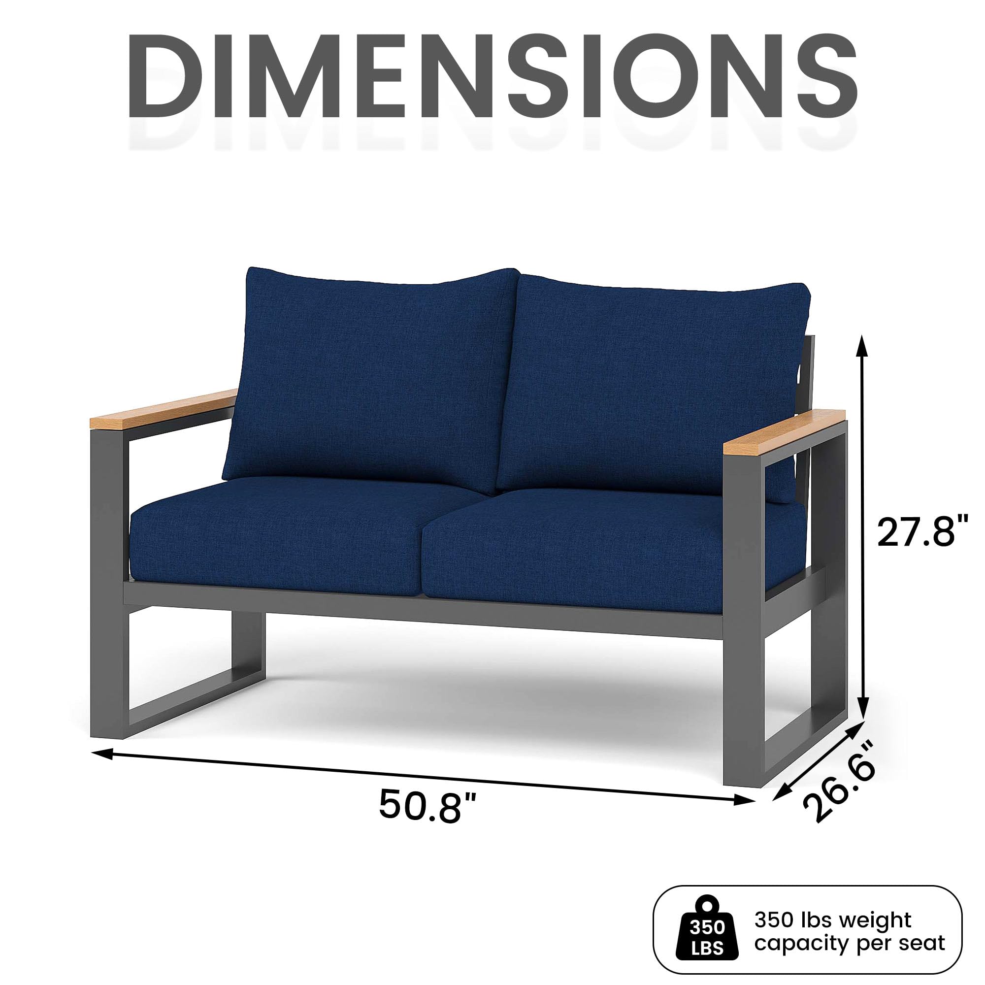 AURA OUTDOOR LS-OACS202-NY Patio-Chairs - View #4