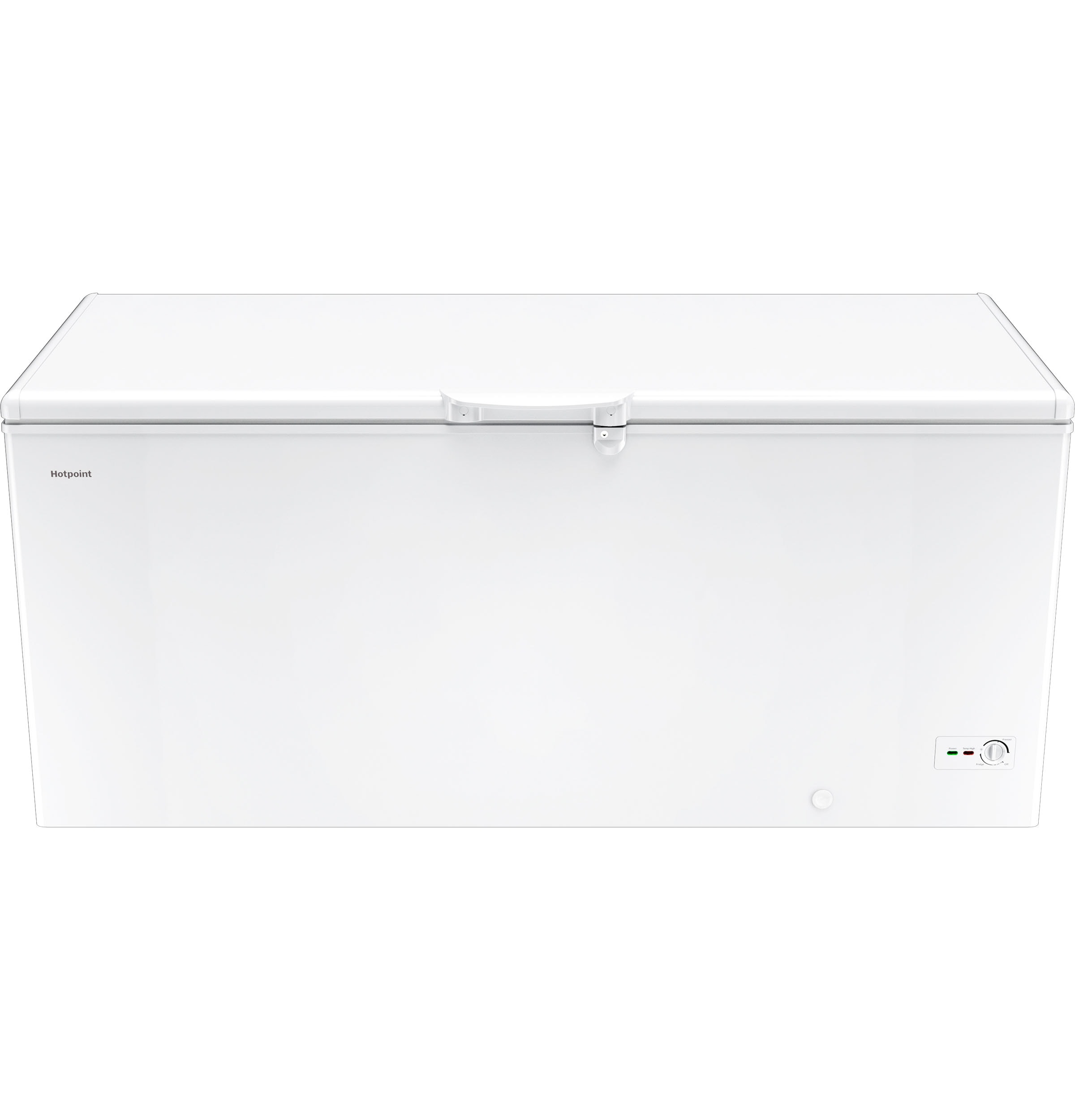 21.7-cu ft Manual Defrost Chest Freezer Convertible To Refrigerator (White) ENERGY STAR | - Hotpoint HCM22QWWW