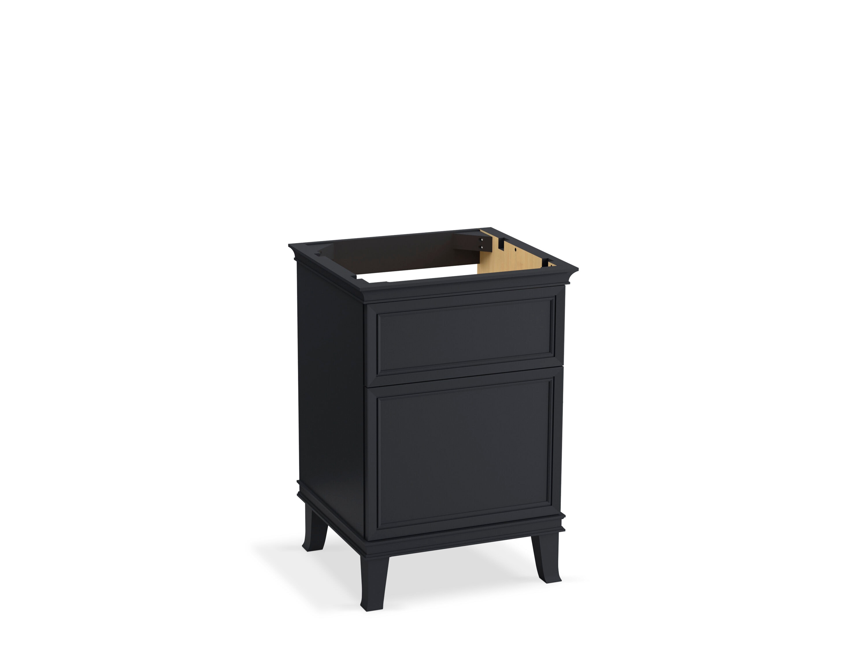 KOHLER 29469-1WX Artifacts 24-in Slate Gray Bathroom Vanity Base Cabinet without Top