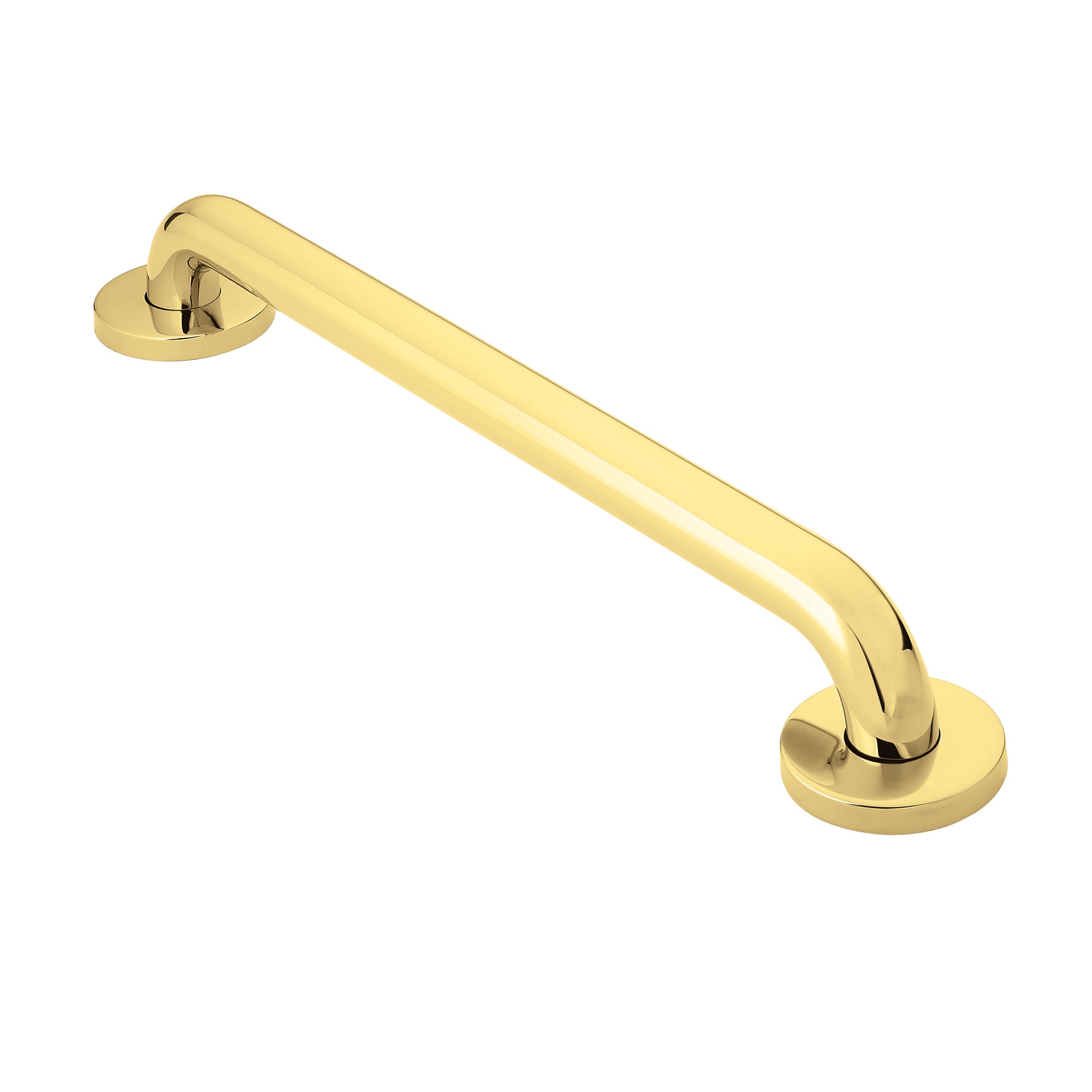 Moen Moen Home Care 18-in Polished Brass Wall Mount ADA Compliant Grab Bar (500-lb Weight Capacity)