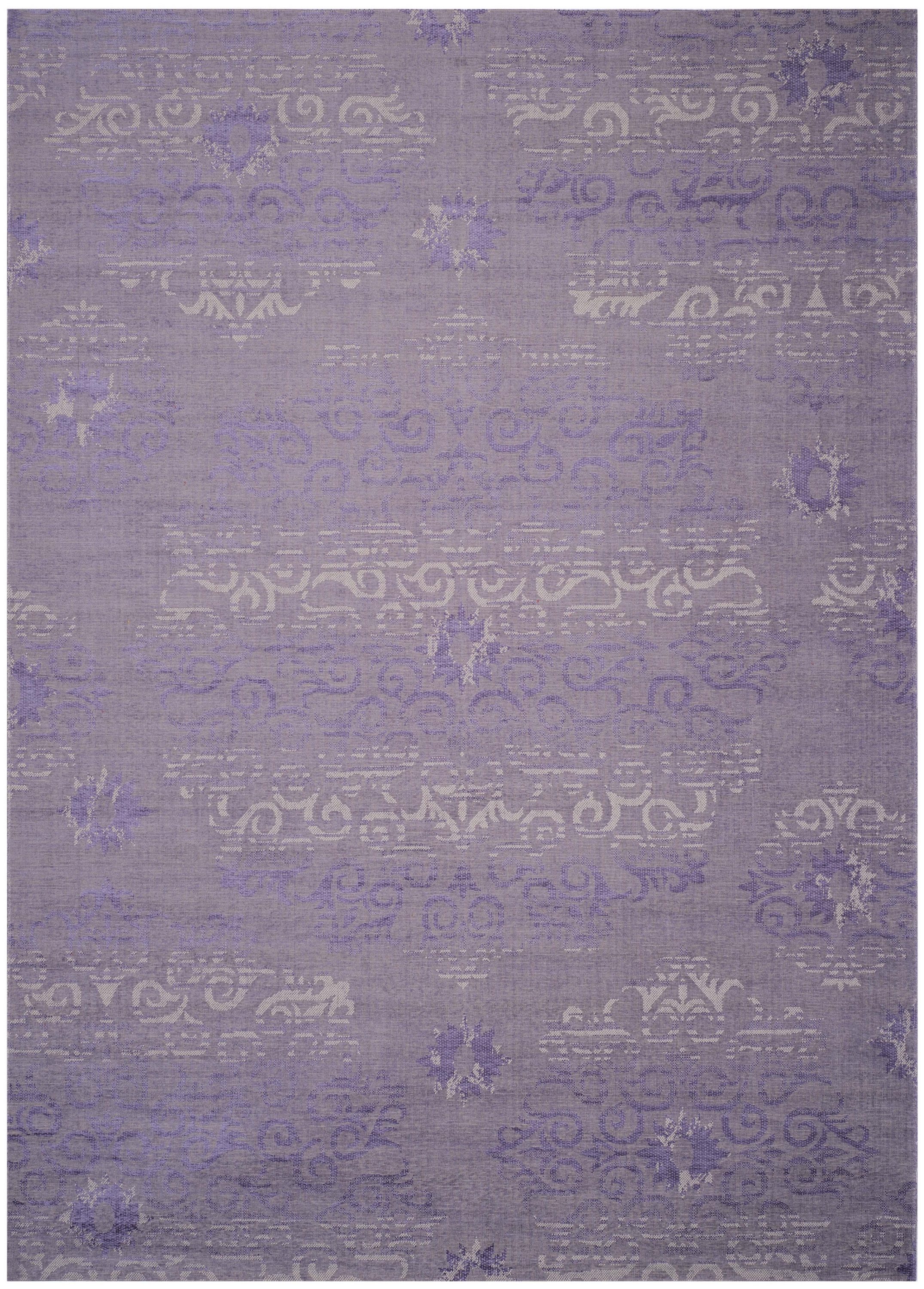 Safavieh PAL129-7973-8 Palazzo Quartu 8 x 11 (ft) Loomed Synthetic Purple/Light Gray Rectangular Indoor Distressed/Overdyed Area rug