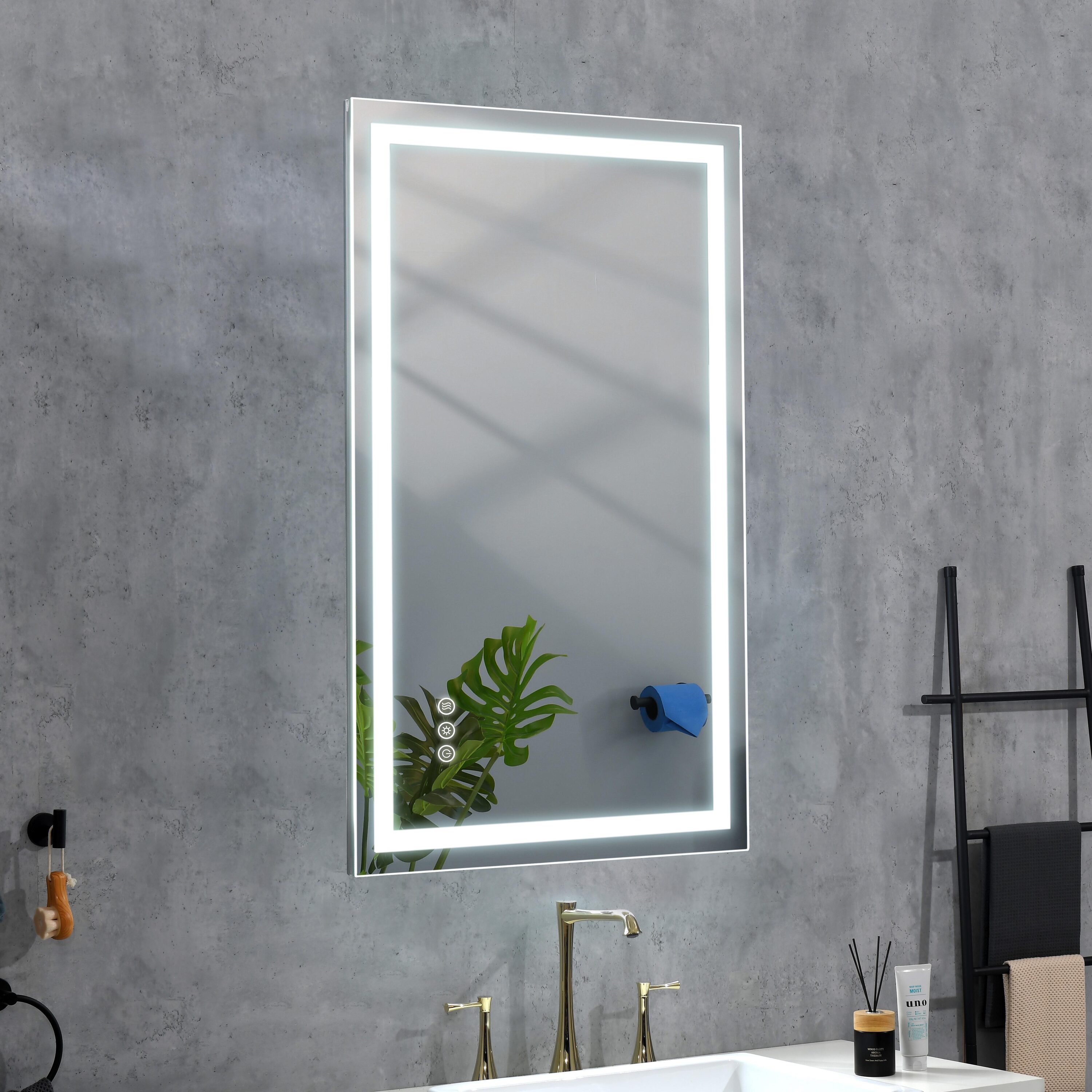 Bayfeve BF-77828-MIR Framed-Bath-Mirrors - View #4