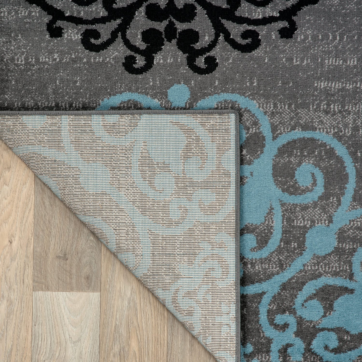 World Rug Gallery 303GRAY8X12 rugs - View #5
