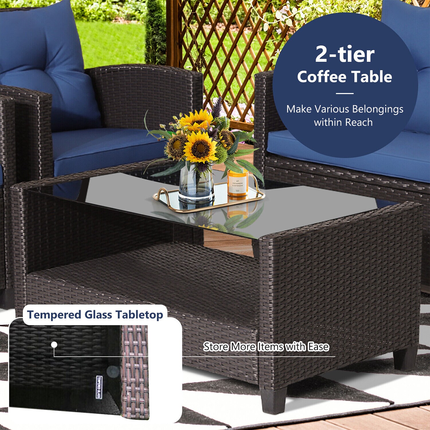 WELLFOR OUJ66742NY+ Patio-Conversation-Sets - View #4