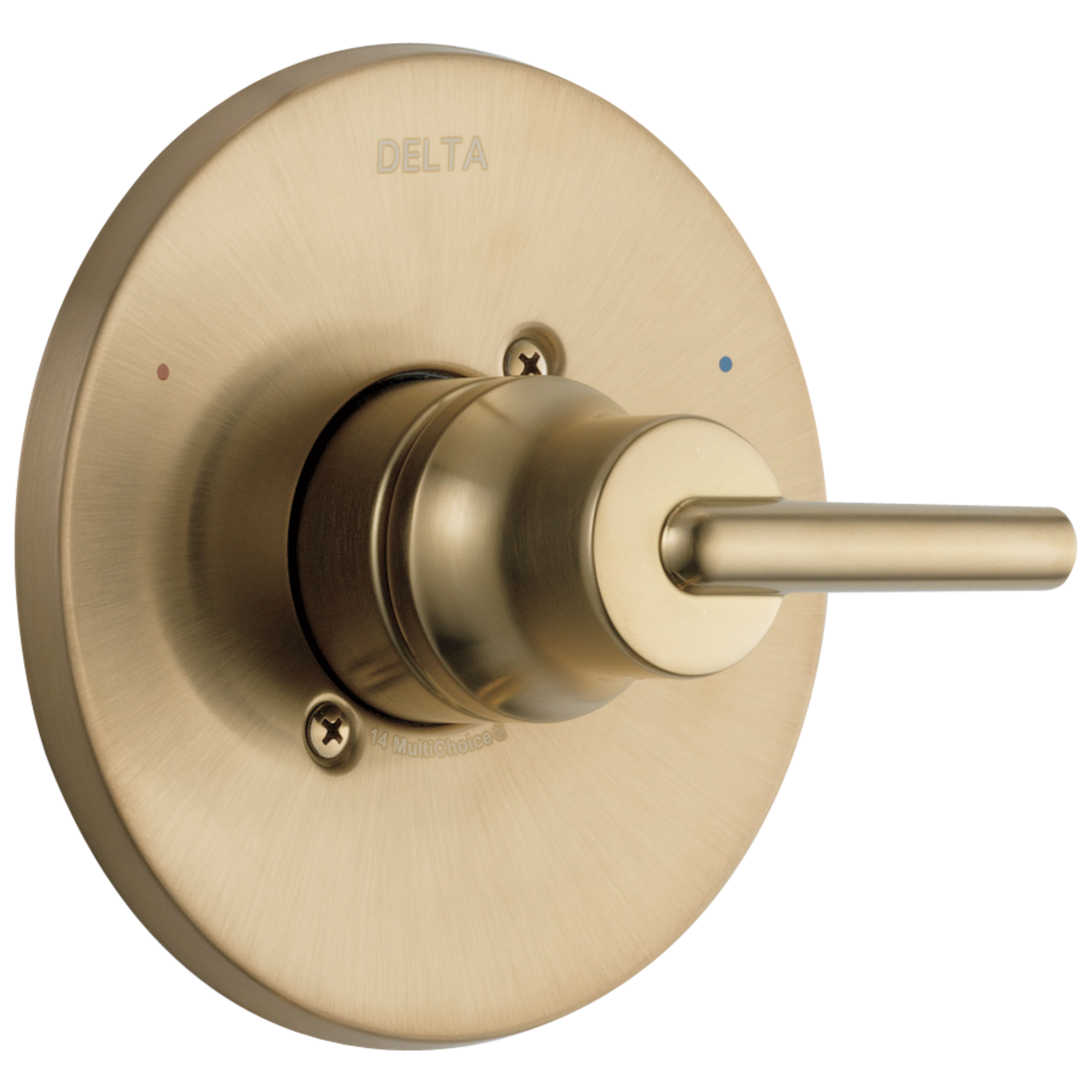 Delta T14059-CZ Trinsic Champagne Bronze 2.75-in Universal Bathtub/Shower Diverter 0.5-in -ID