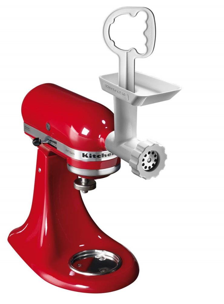 Meat and fruit grinder attachment set for stand mixer 5KSMFVSFGA