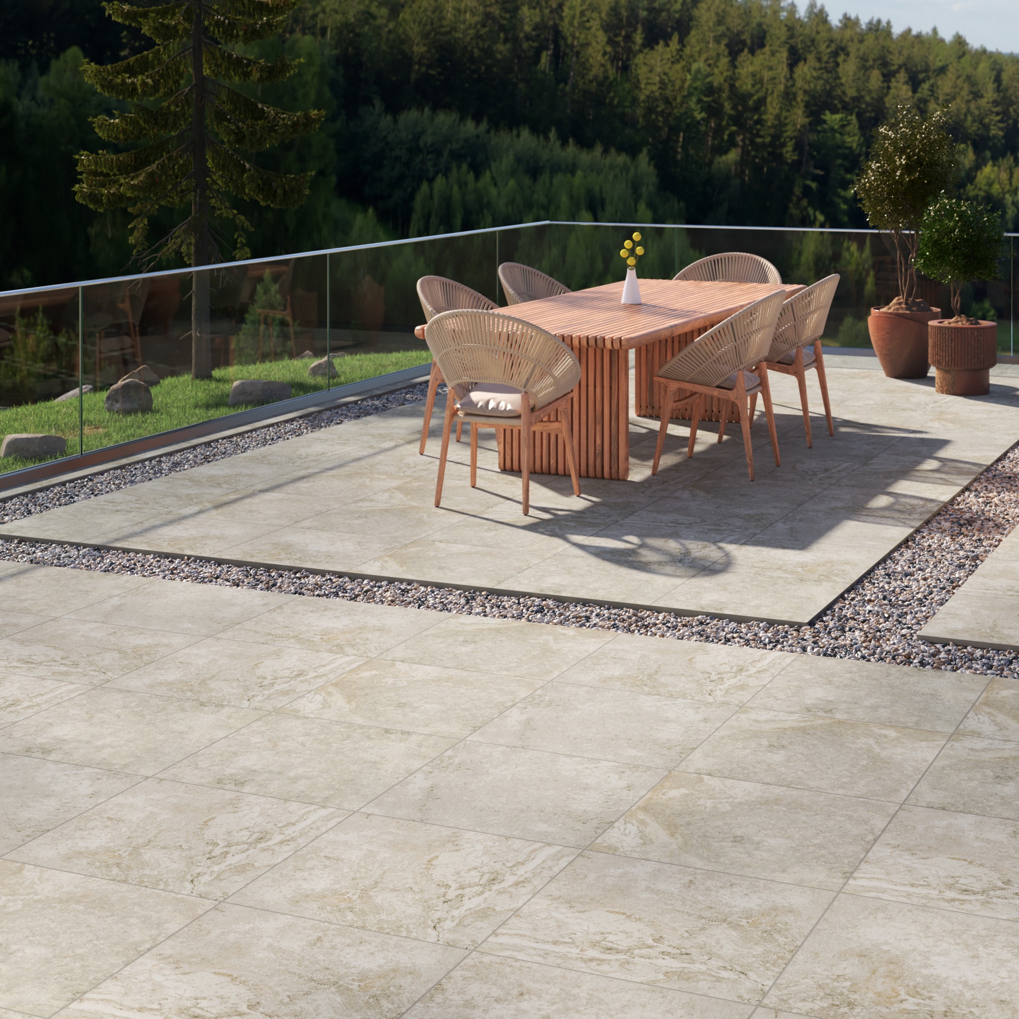 WonderLand LPAVNTRESIL2424 Patio-Stone-Pavers - View #4
