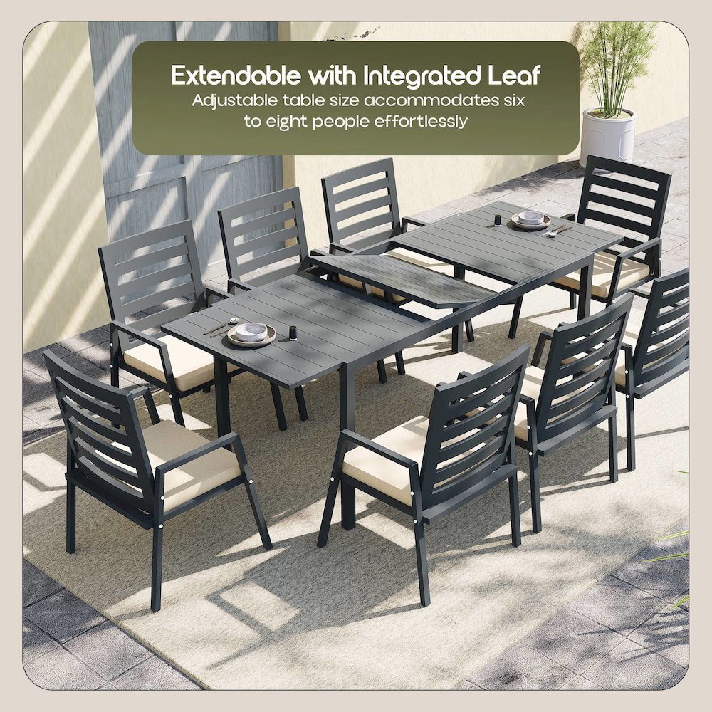 Leisuremod MDT78BL Patio-Tables - View #10
