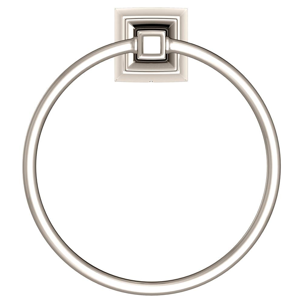 American Standard 7455190.013 TS Series Polished Nickel Wall mount Single Towel Ring