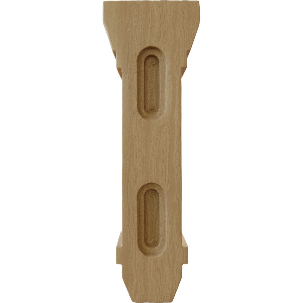 Cherry Wood Hand-Carved 7" Decorative Corbel Bracket