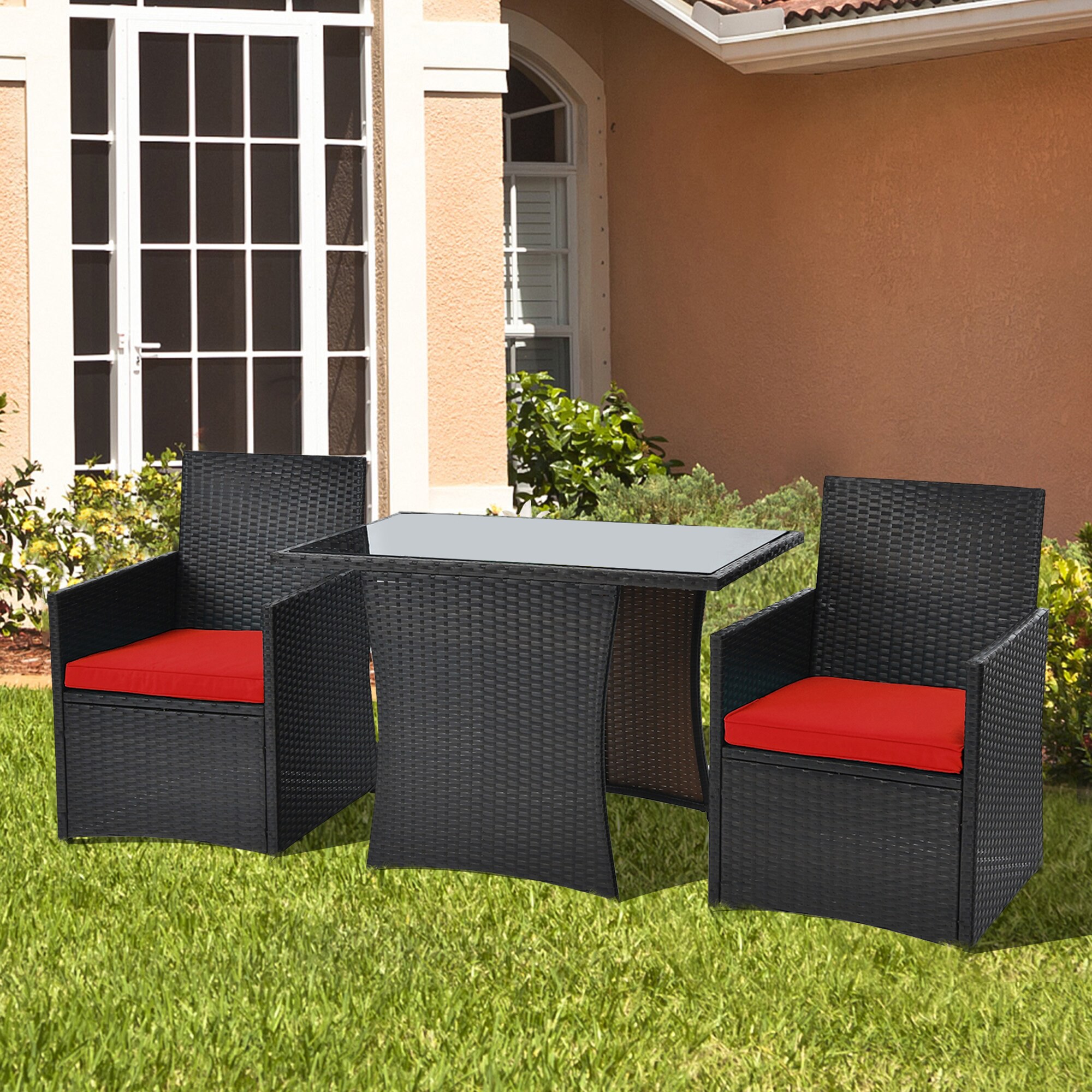 WELLFOR OUJ68178RE Patio-Conversation-Sets - View #5