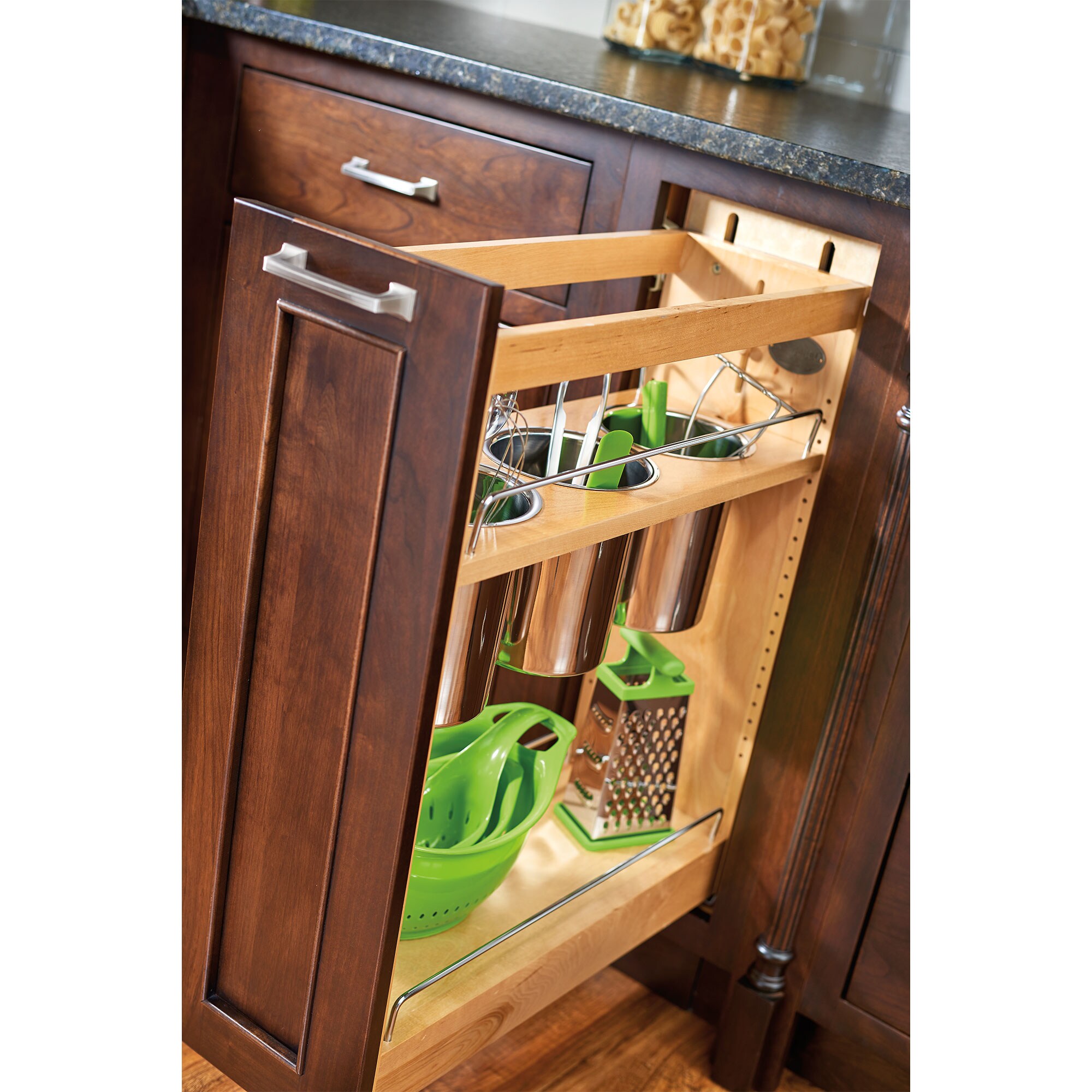 Rev-A-Shelf Wood Cabinet Pull Out Drawer with Soft Close & Reviews