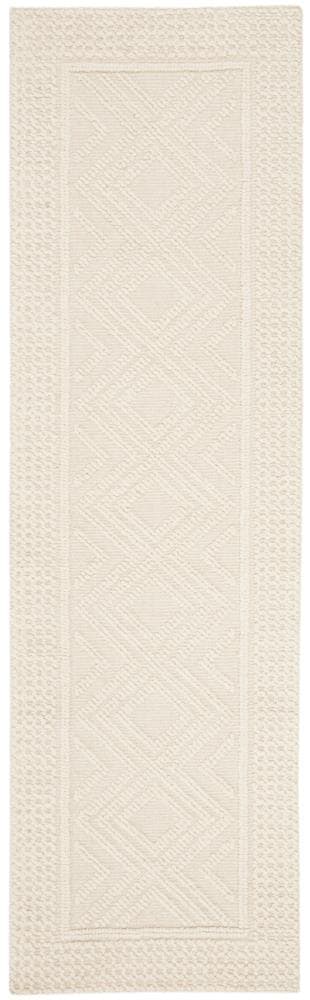Safavieh VRM212A-212 Vermont Stratton 2 x 12 (ft) Wool Ivory Rectangular Indoor Trellis Runner rug