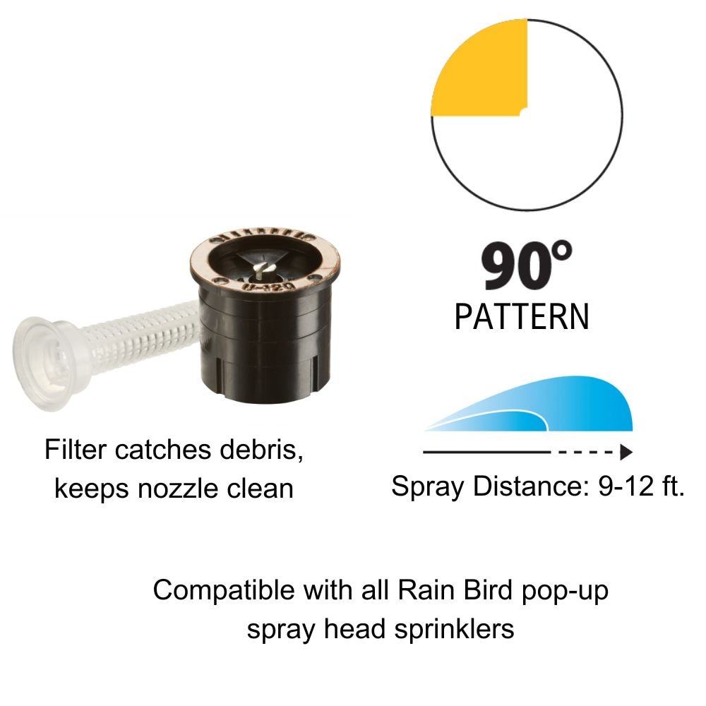 Rain Bird 12DSQ Underground-Sprinkler-Rep-Nozzles - View #2