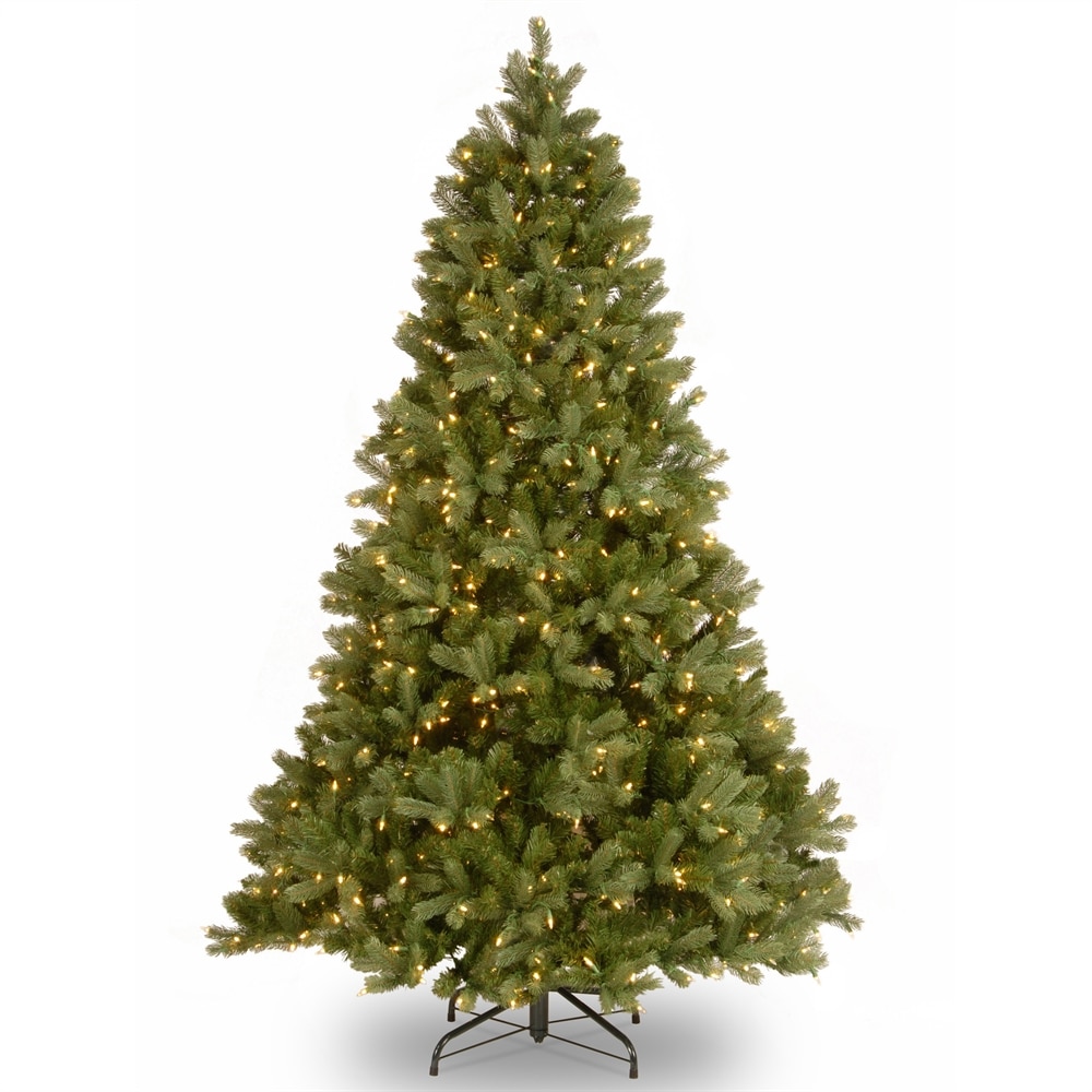 National Tree Company PEDD1-312LD-75X 7.5-Feet Douglas fir Pre-lit Artificial Christmas Tree with Multicolor LED Lights