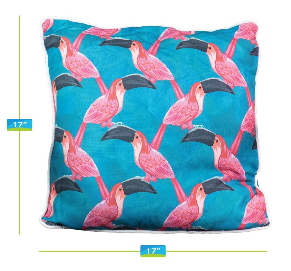 Flamingo pillows shop at lowes