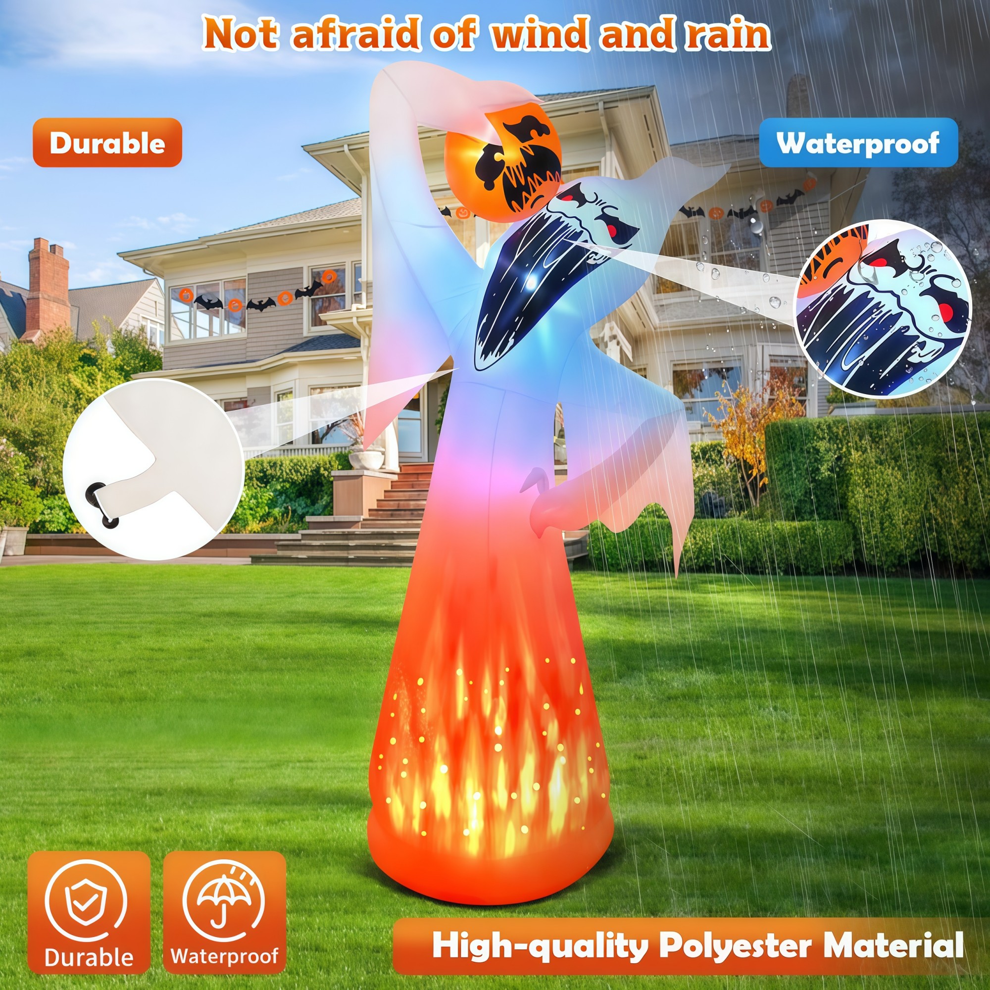Numhew NHWILL92911 Outdoor-Halloween-Decor - View #5