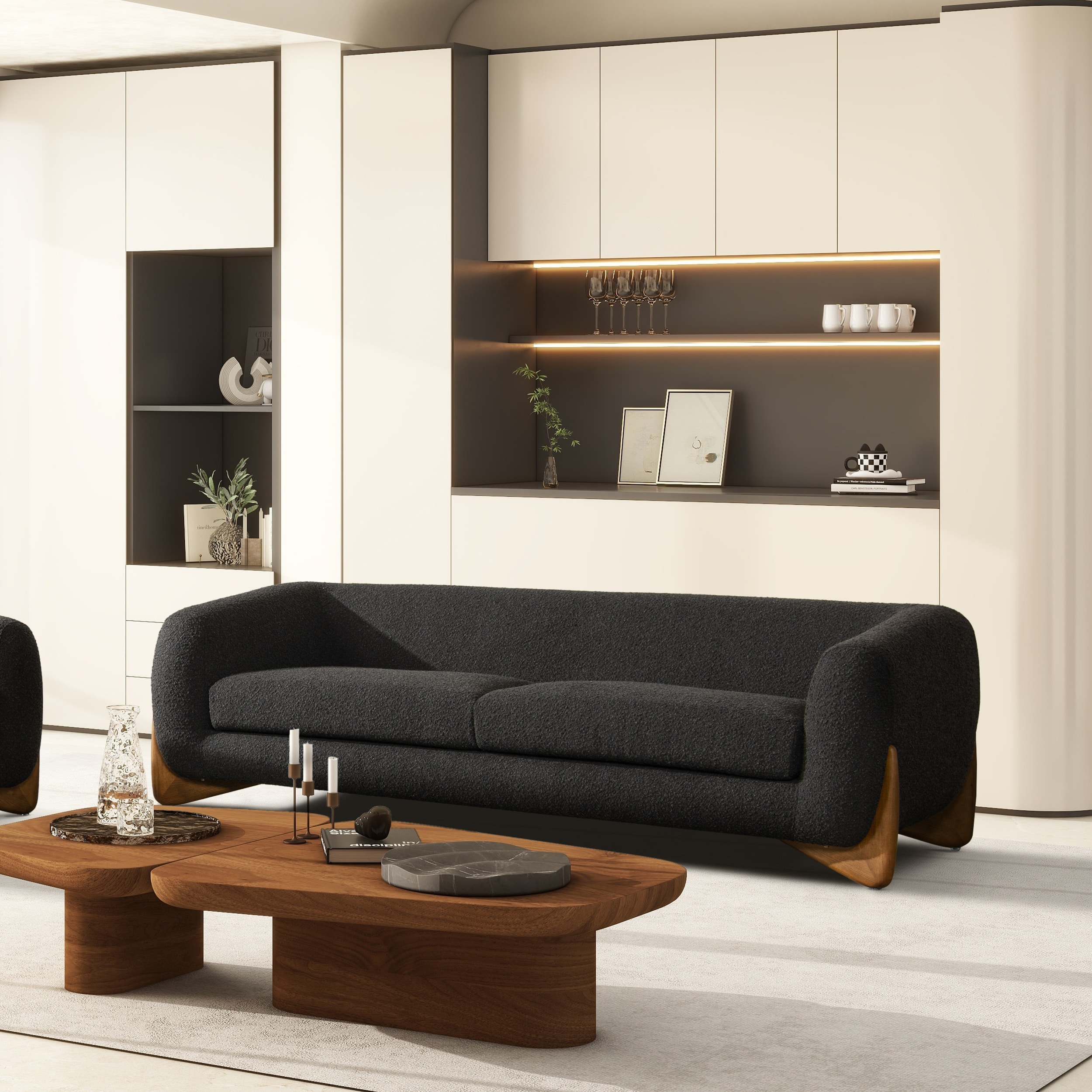 Jennifer Taylor Home LMBB-3-64190 Sofas-Loveseats - View #2