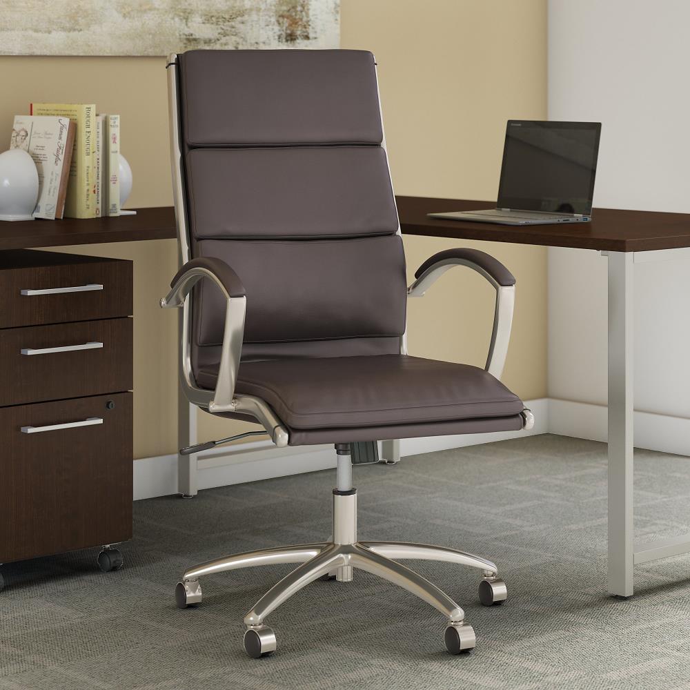 Bush Business Furniture Modelo Dark Brown Contemporary Ergonomic ...