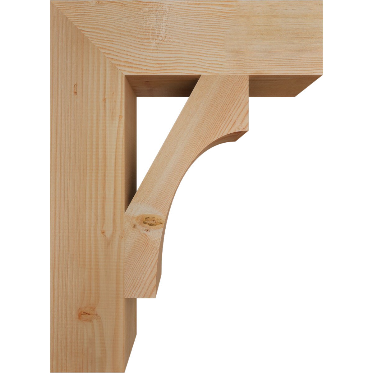 Ekena Millwork BKT06X22X30WTL05SDF Exterior-Brackets-Braces - View #3