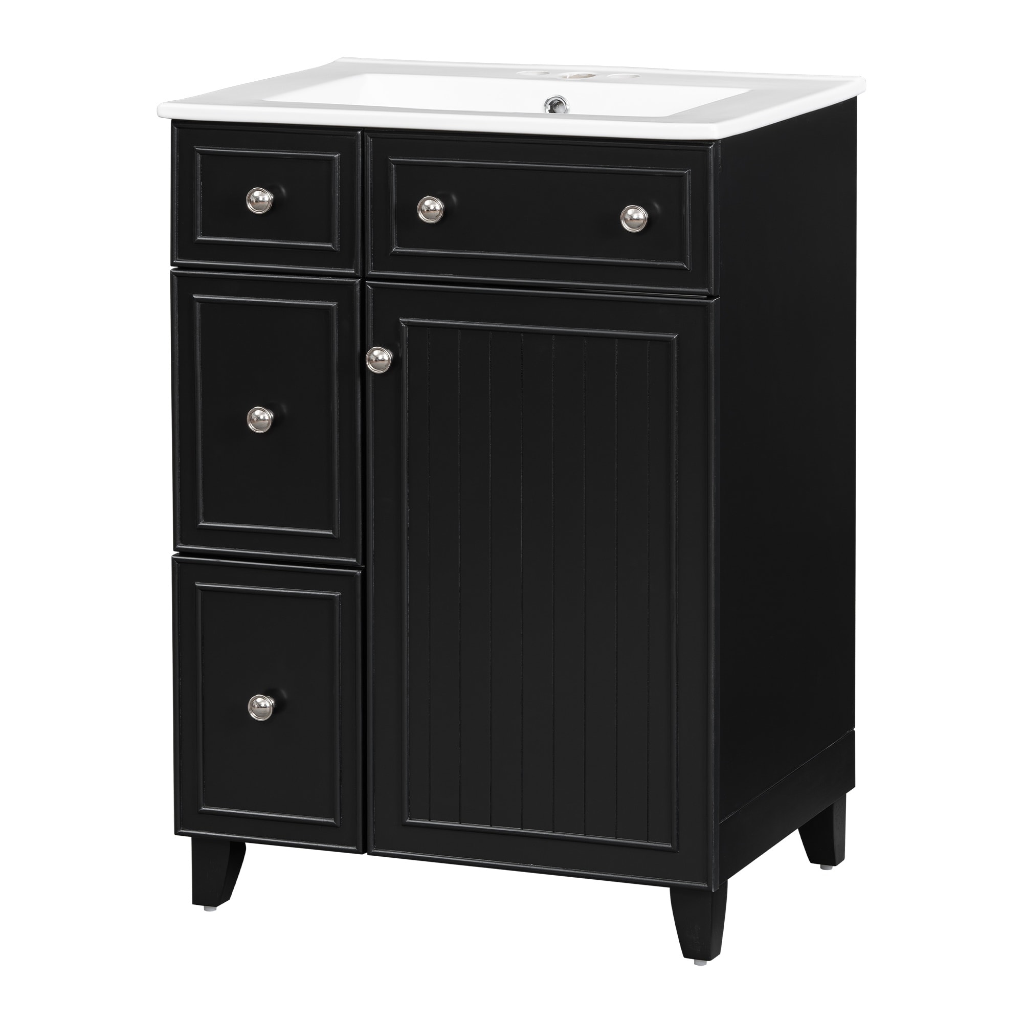 Homy Casa BVZC-W24-BK Bath-Vanity-Combo - View #8