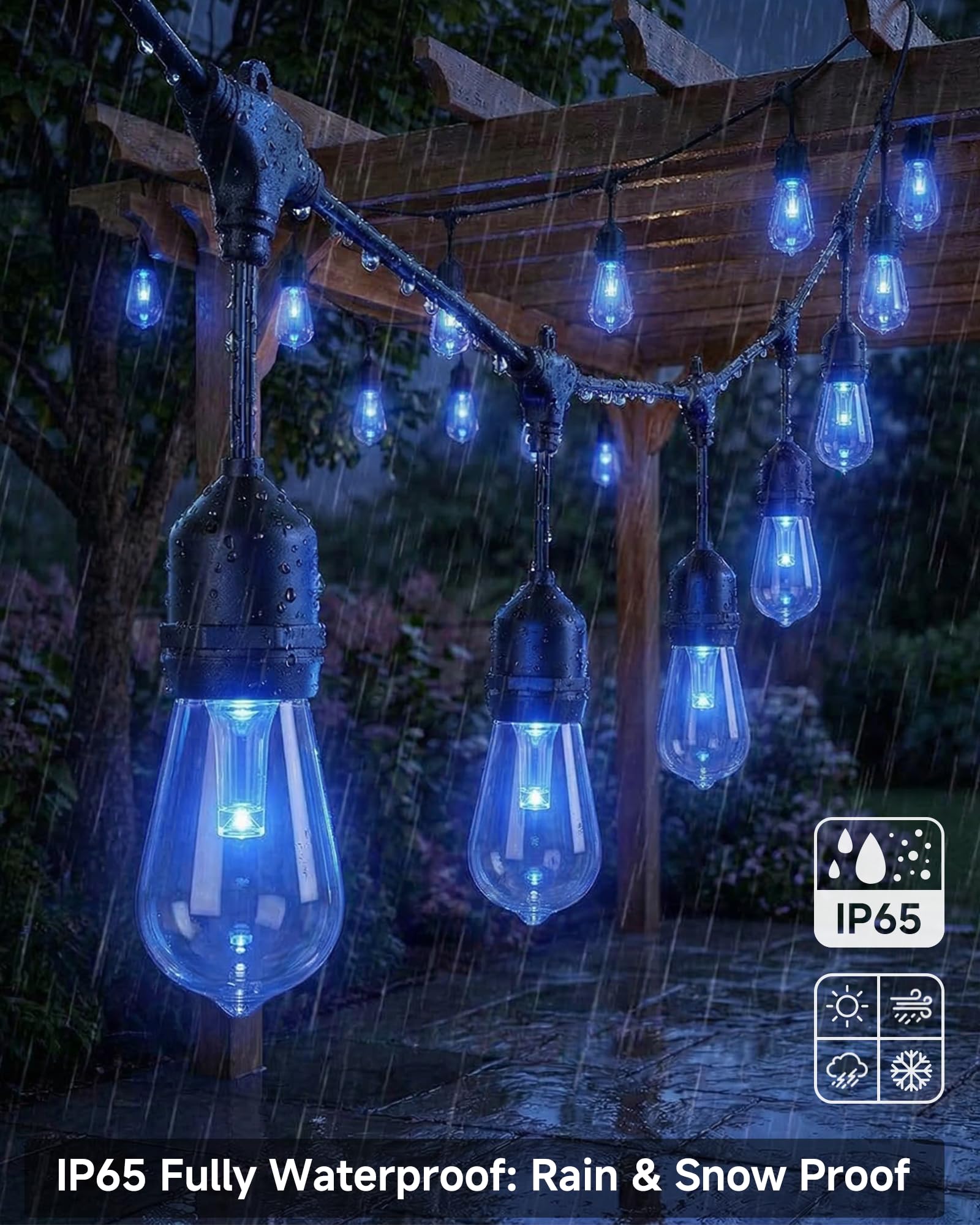AKSCYZM LAK0812K312 Christmas-Icicle-Lights - View #7
