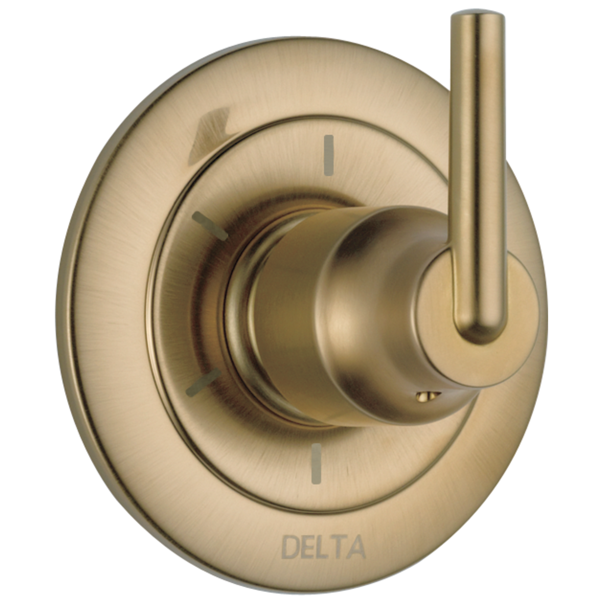 Delta T11959-CZ Trinsic Champagne Bronze 2.5-Inches Universal Bathtub/Shower Diverter 0.5-Inches -ID