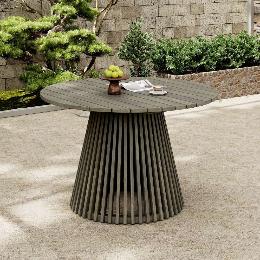 Coolbibila FAYE-PTABLE-GRAY Patio-Tables - View #2