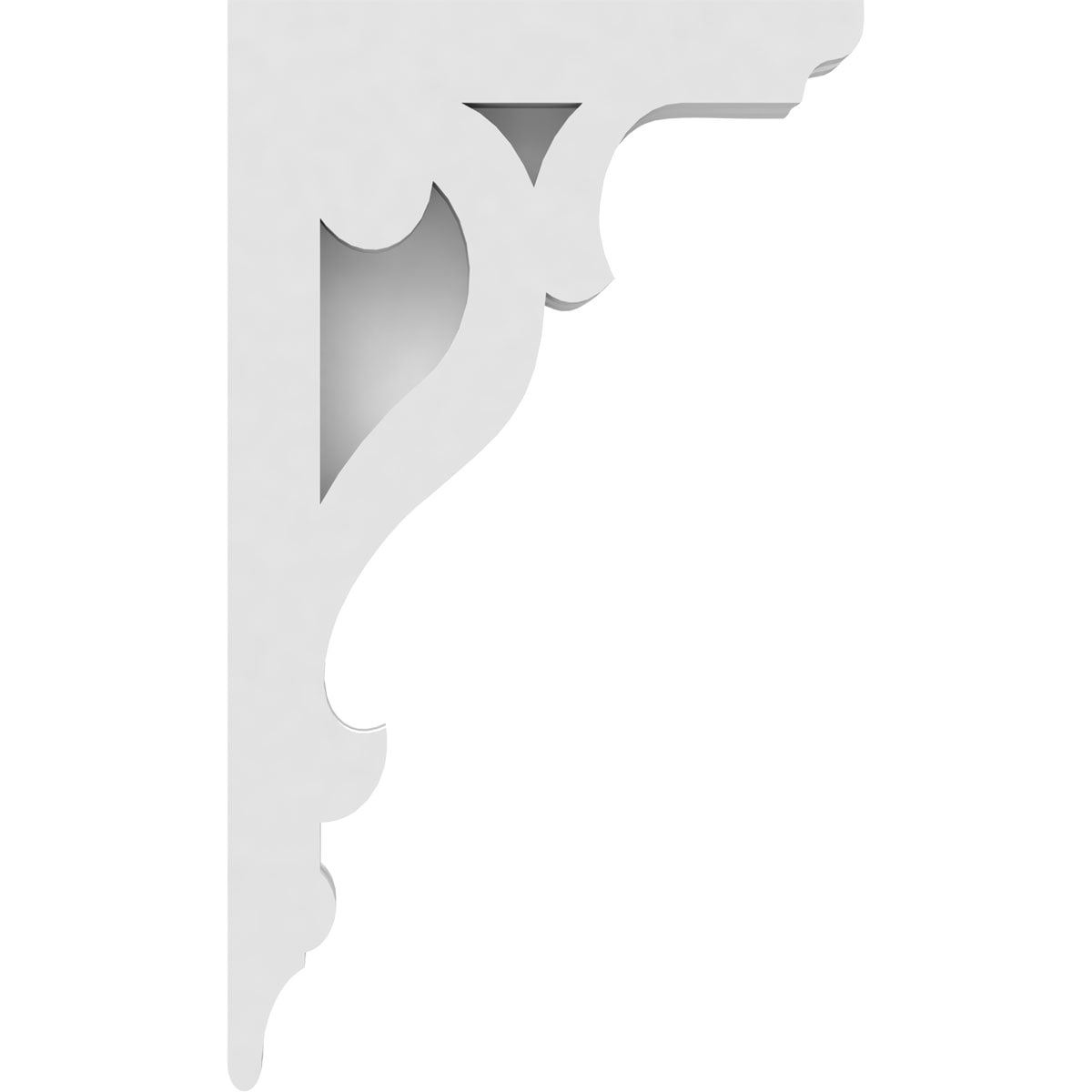 Ekena Millwork CORP01X07X12BR corbels - View #3