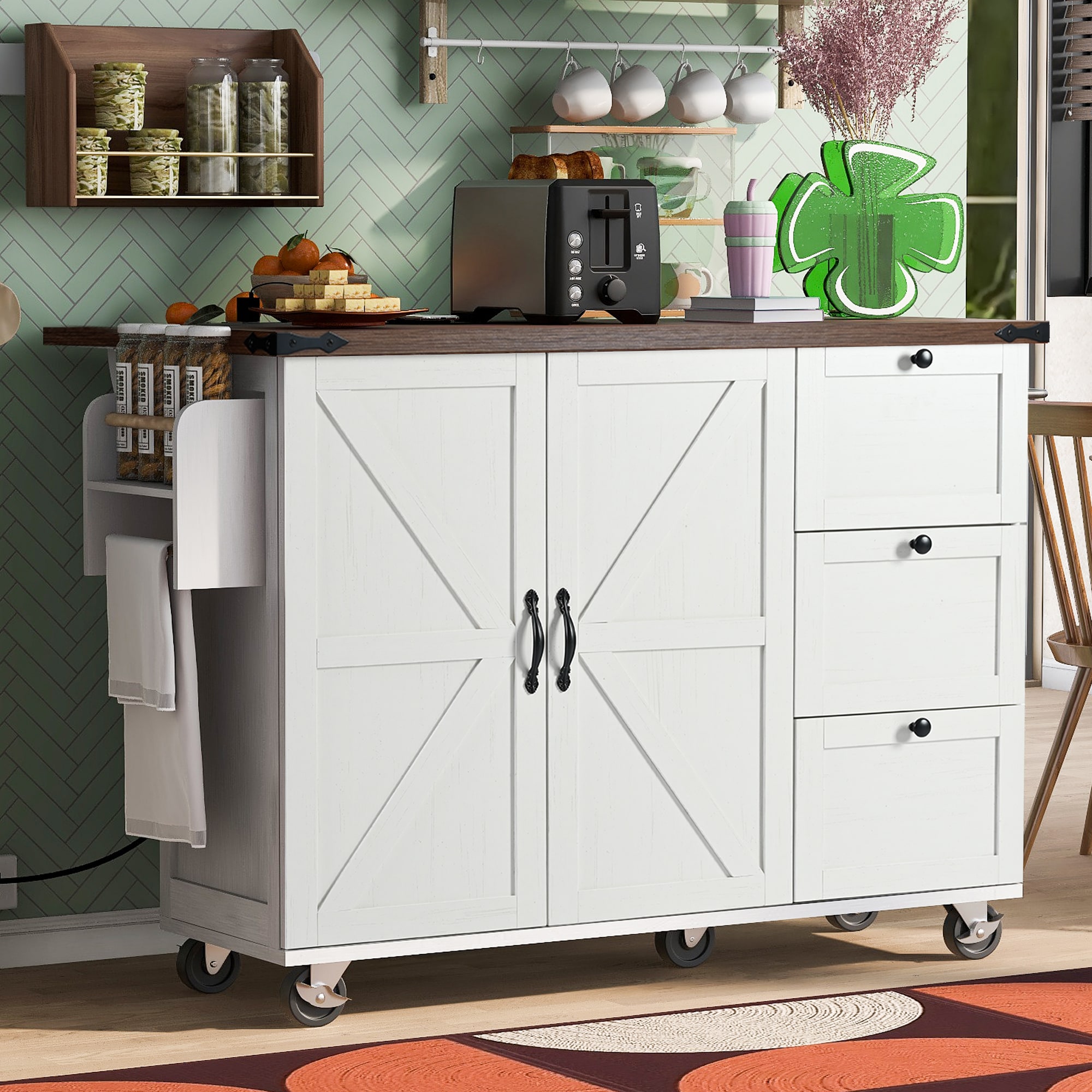 SINOFURN SYB260052WT Kitchen-Furniture - View #10