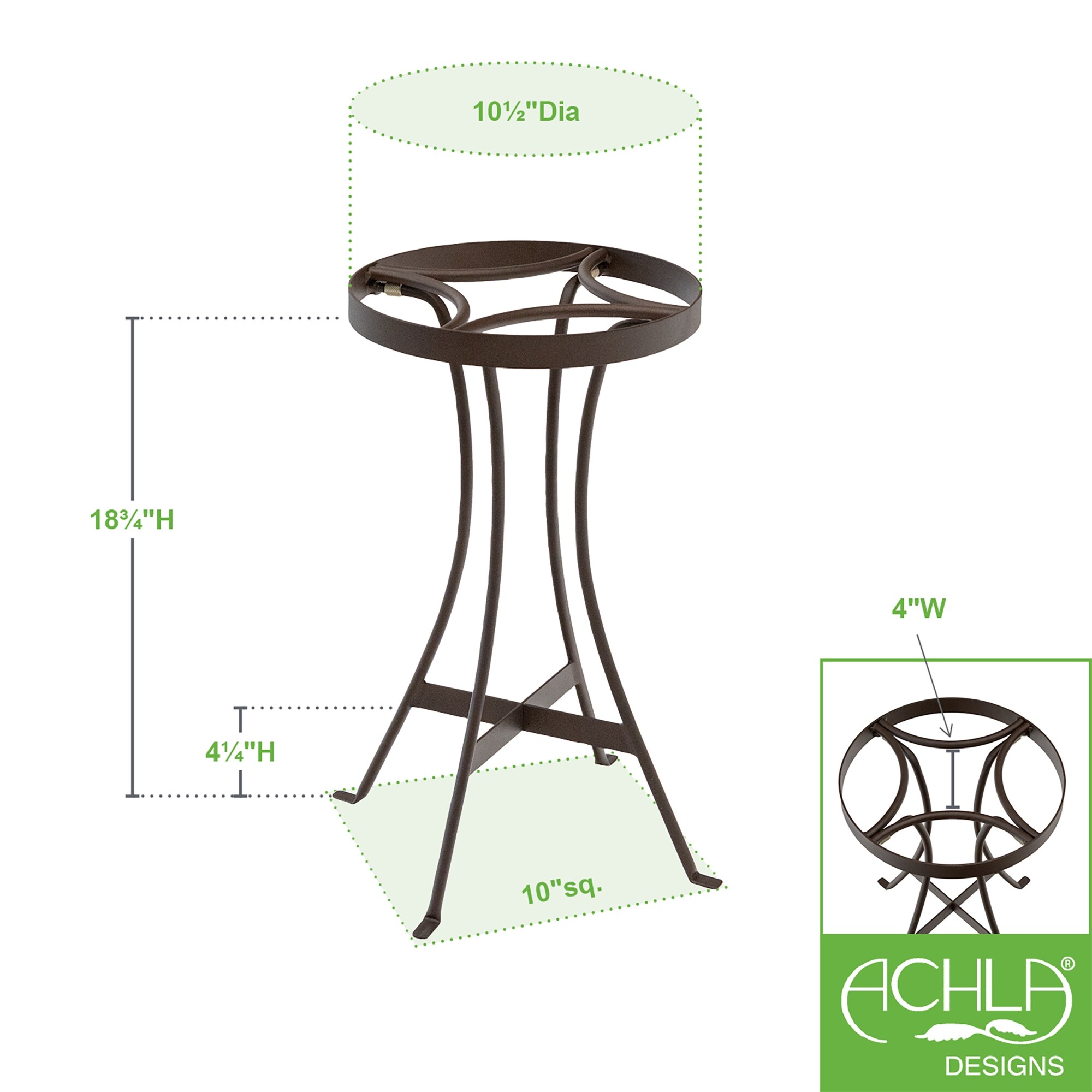 ACHLA Designs 120-0058 Plant-Stand - View #7